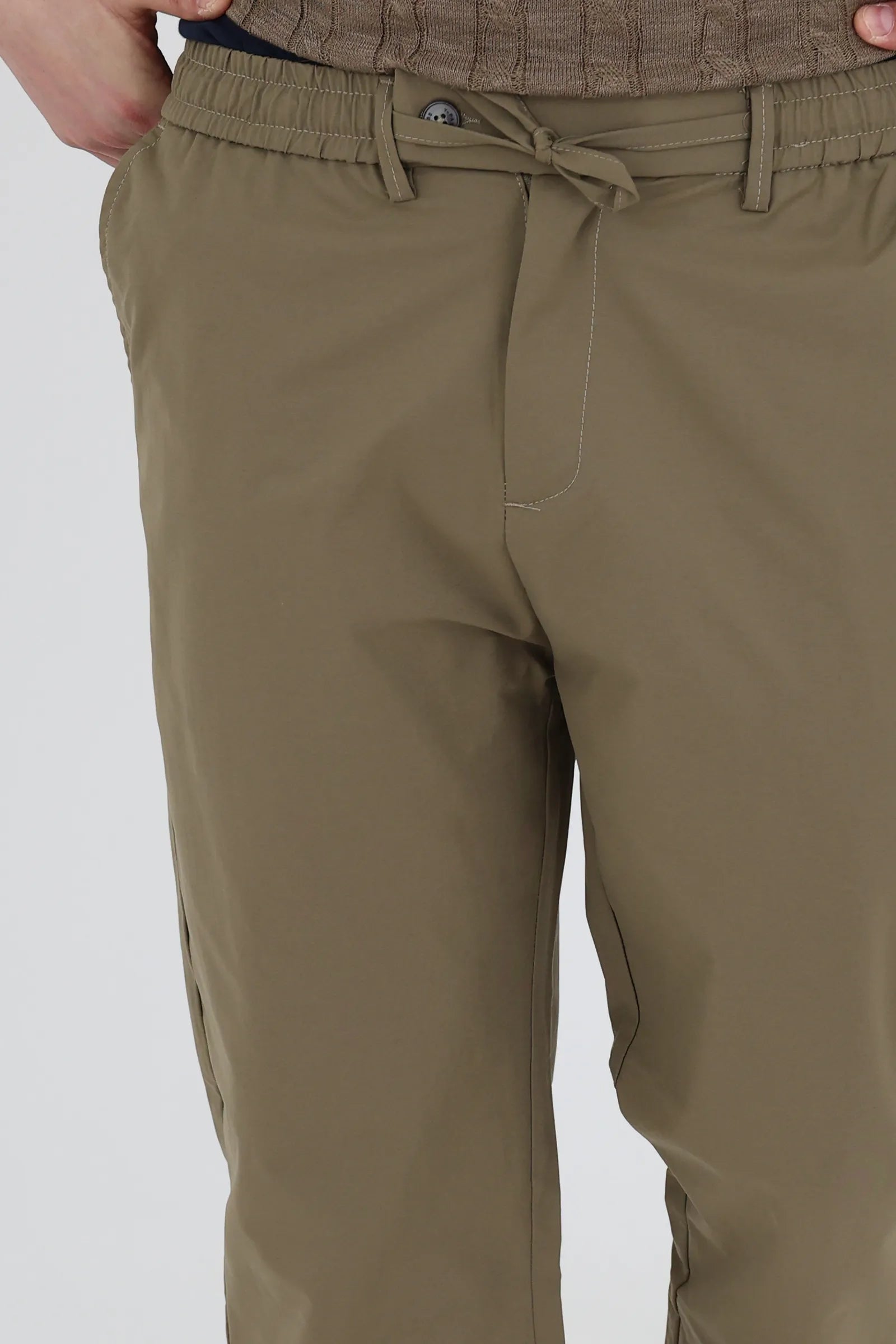 Pantallona loose fit linen