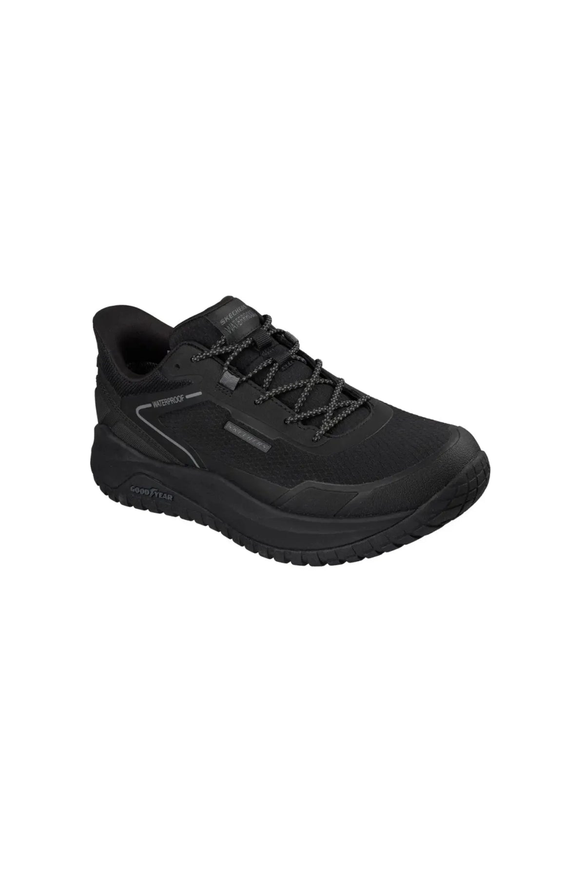 Skechers badger slip-ins black men waterproof 211367-BBK