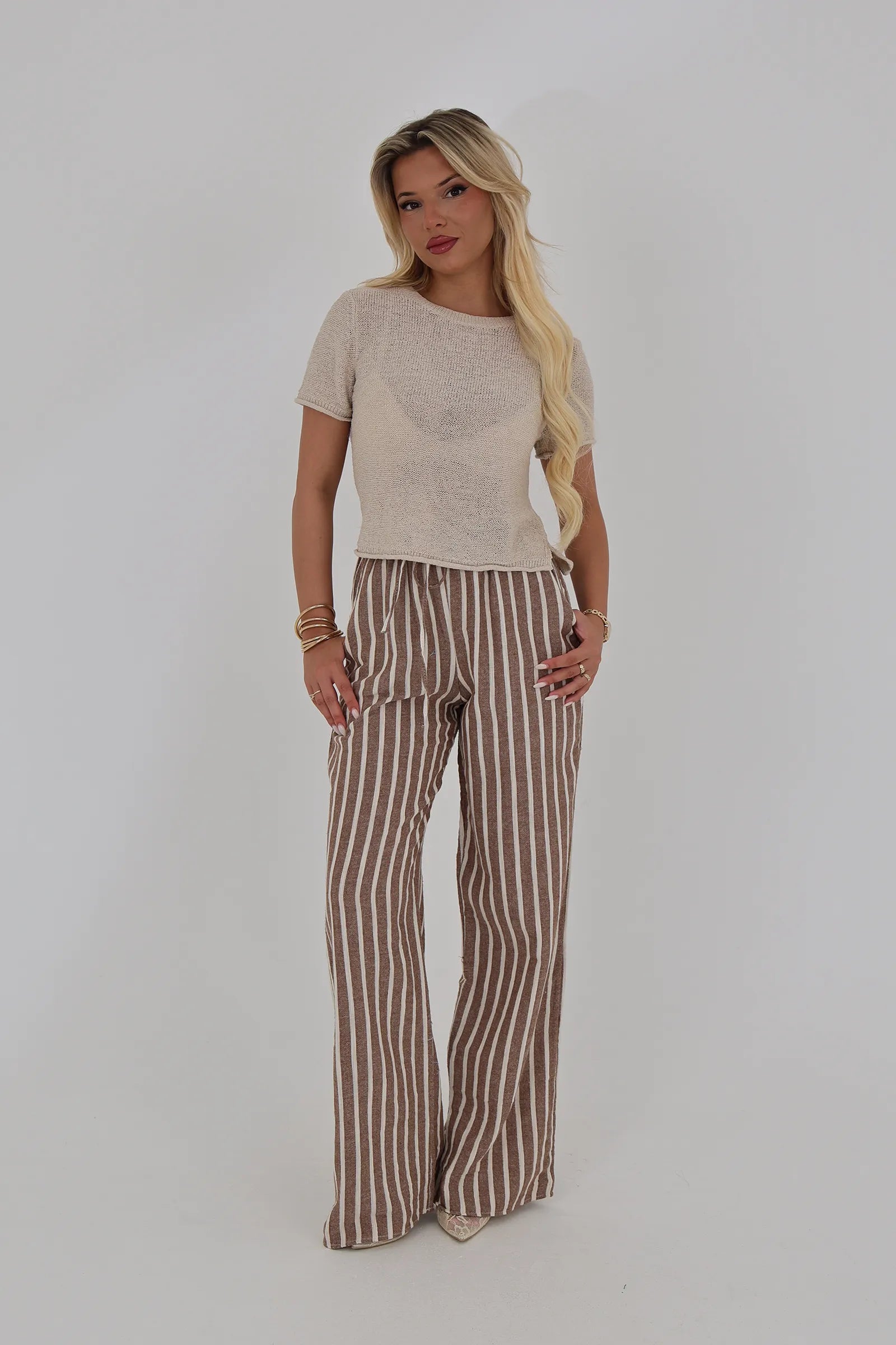 Maice open knit
