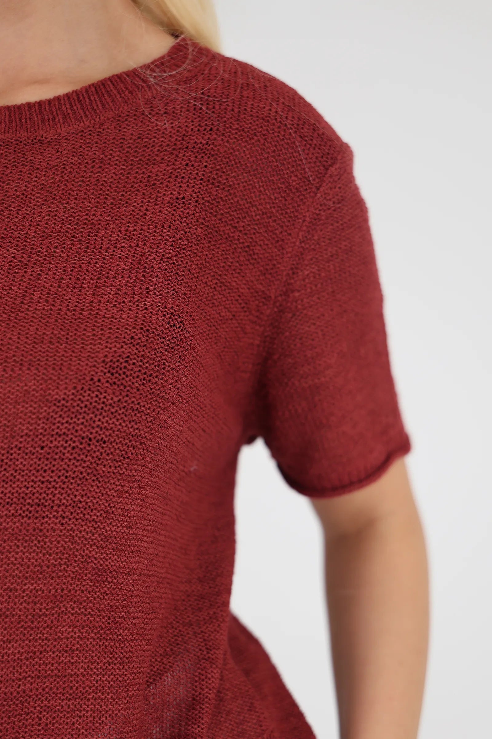 Maice open knit