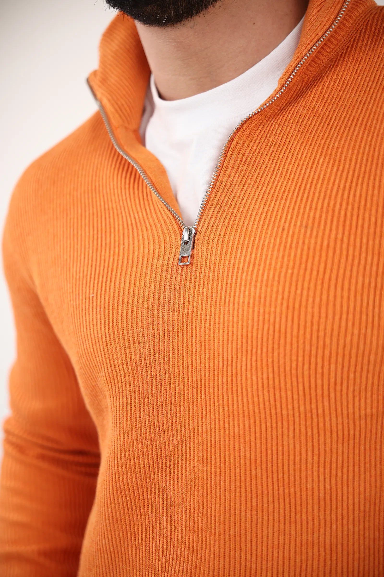 XHEMPER Rust Pullover