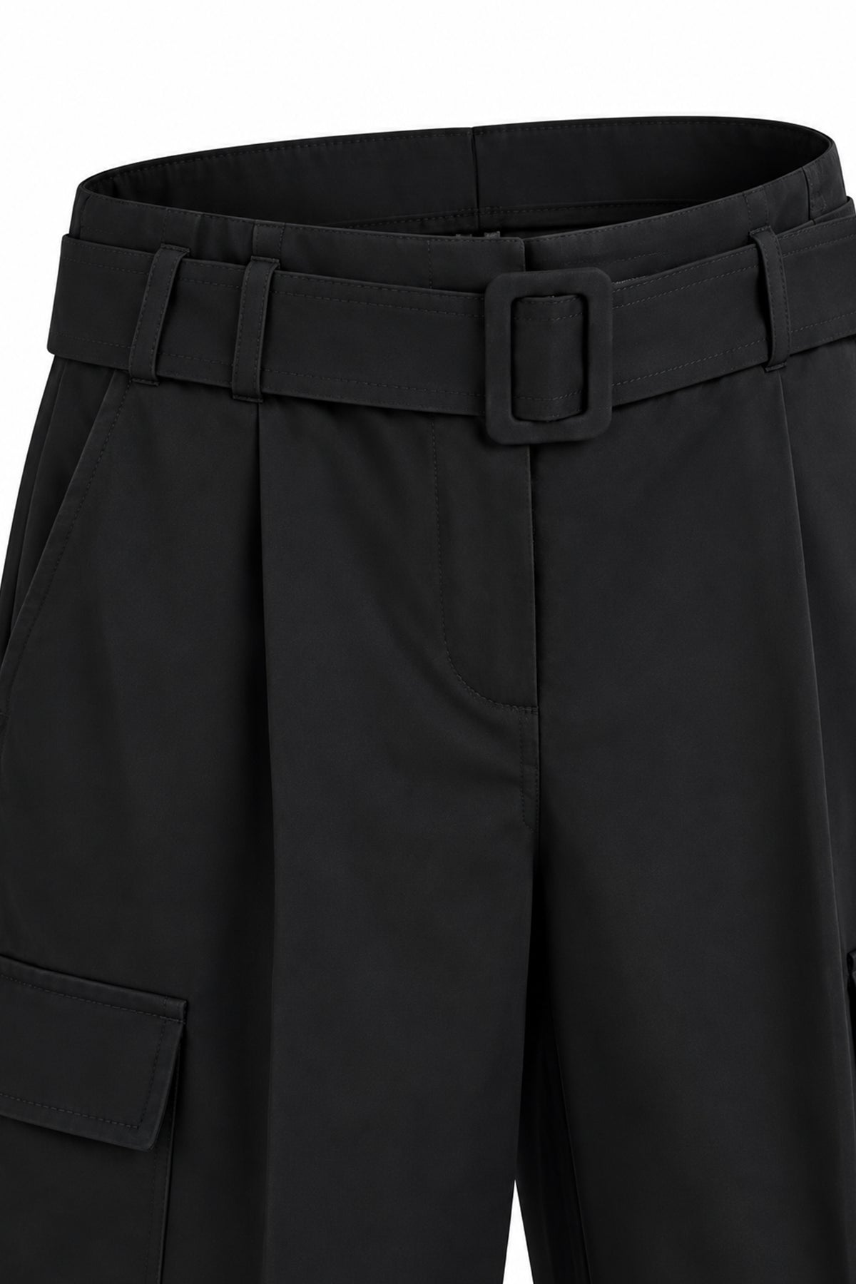 Pantallona wide-leg cargo