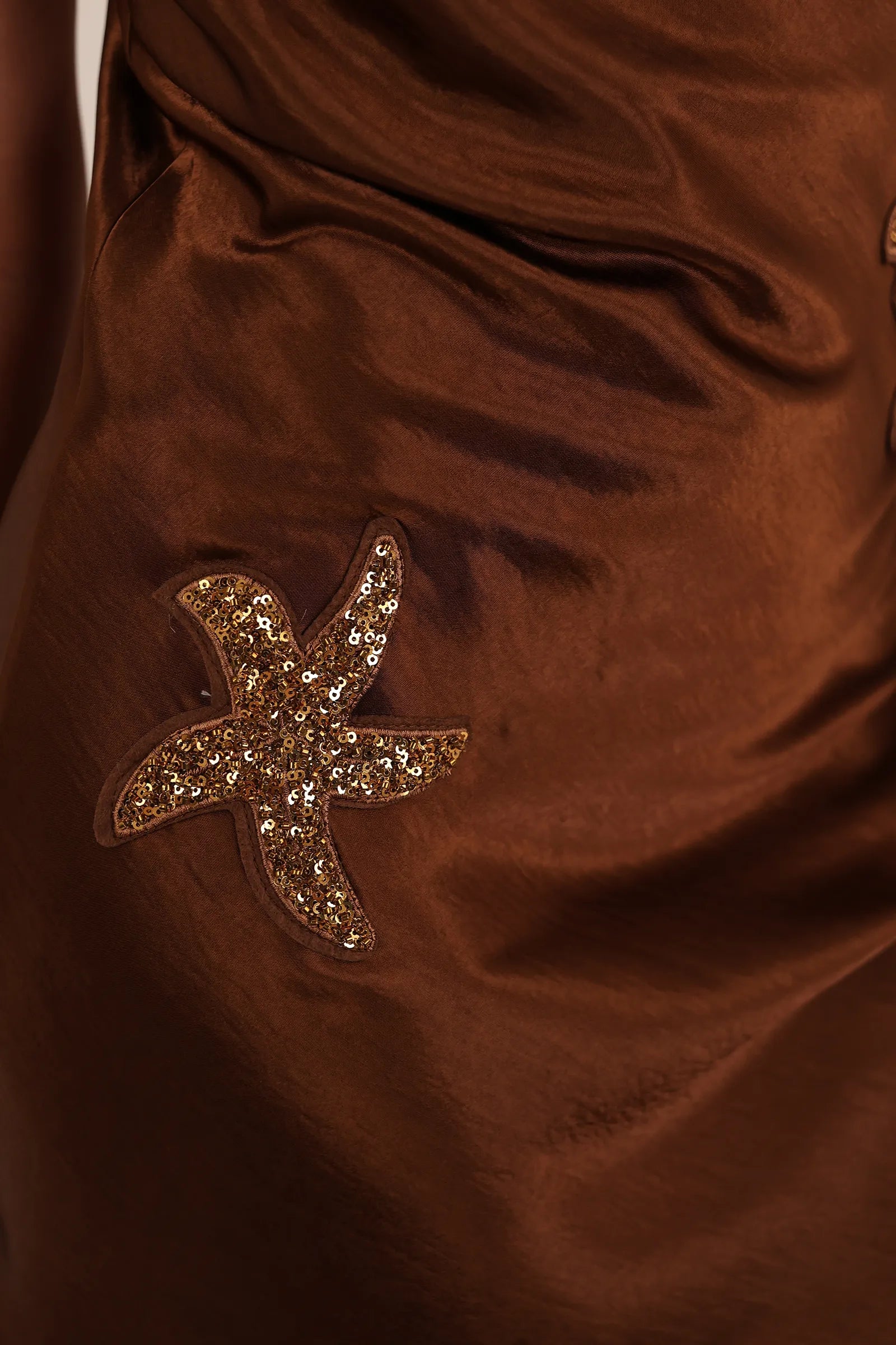 Fustan starfish satin