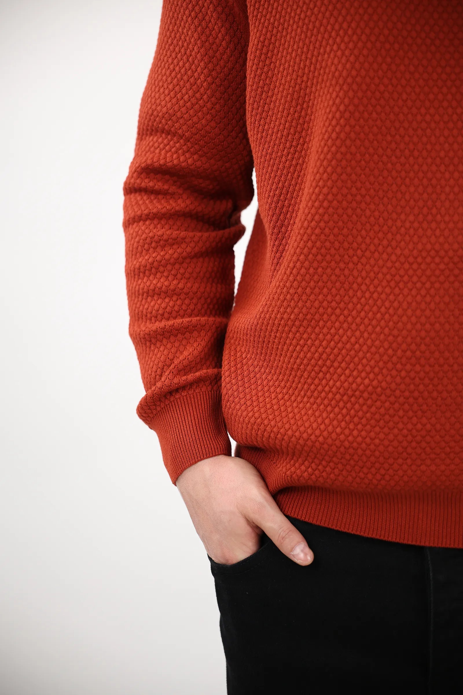 XHEMPER turtleneck zip