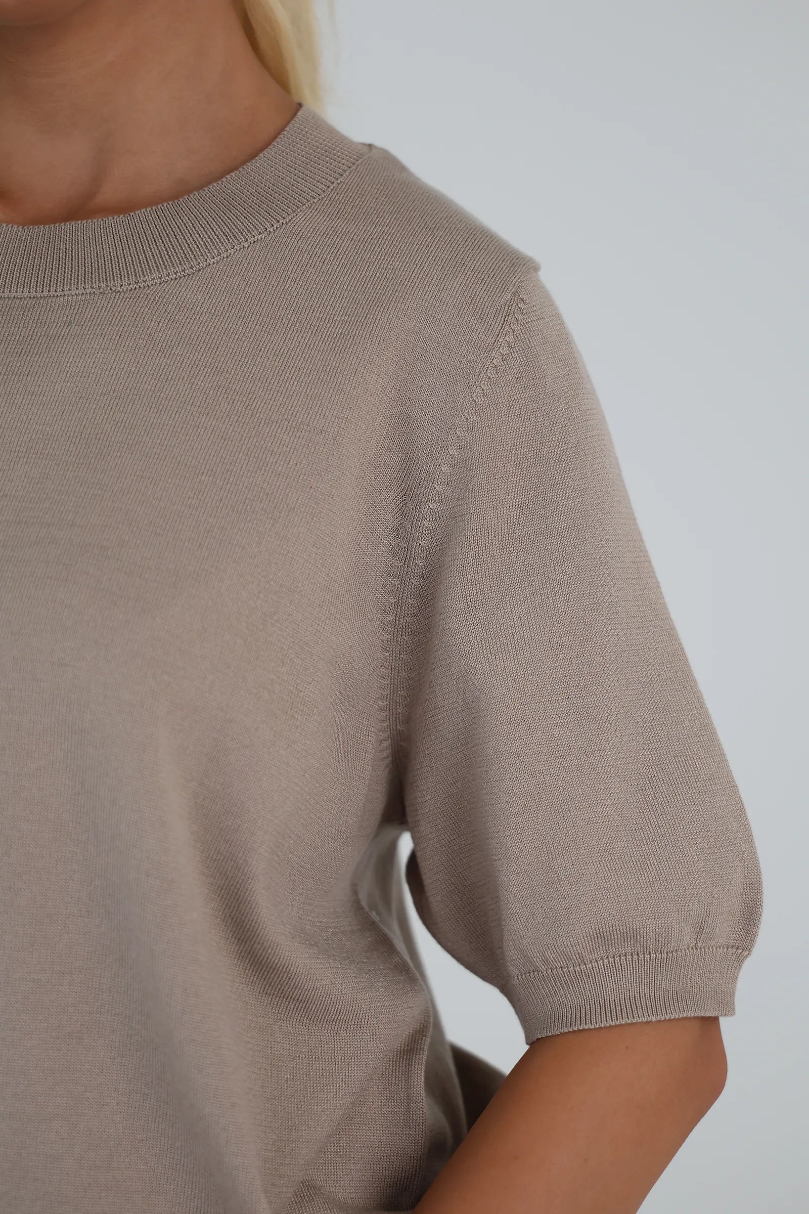 Maice knit tee