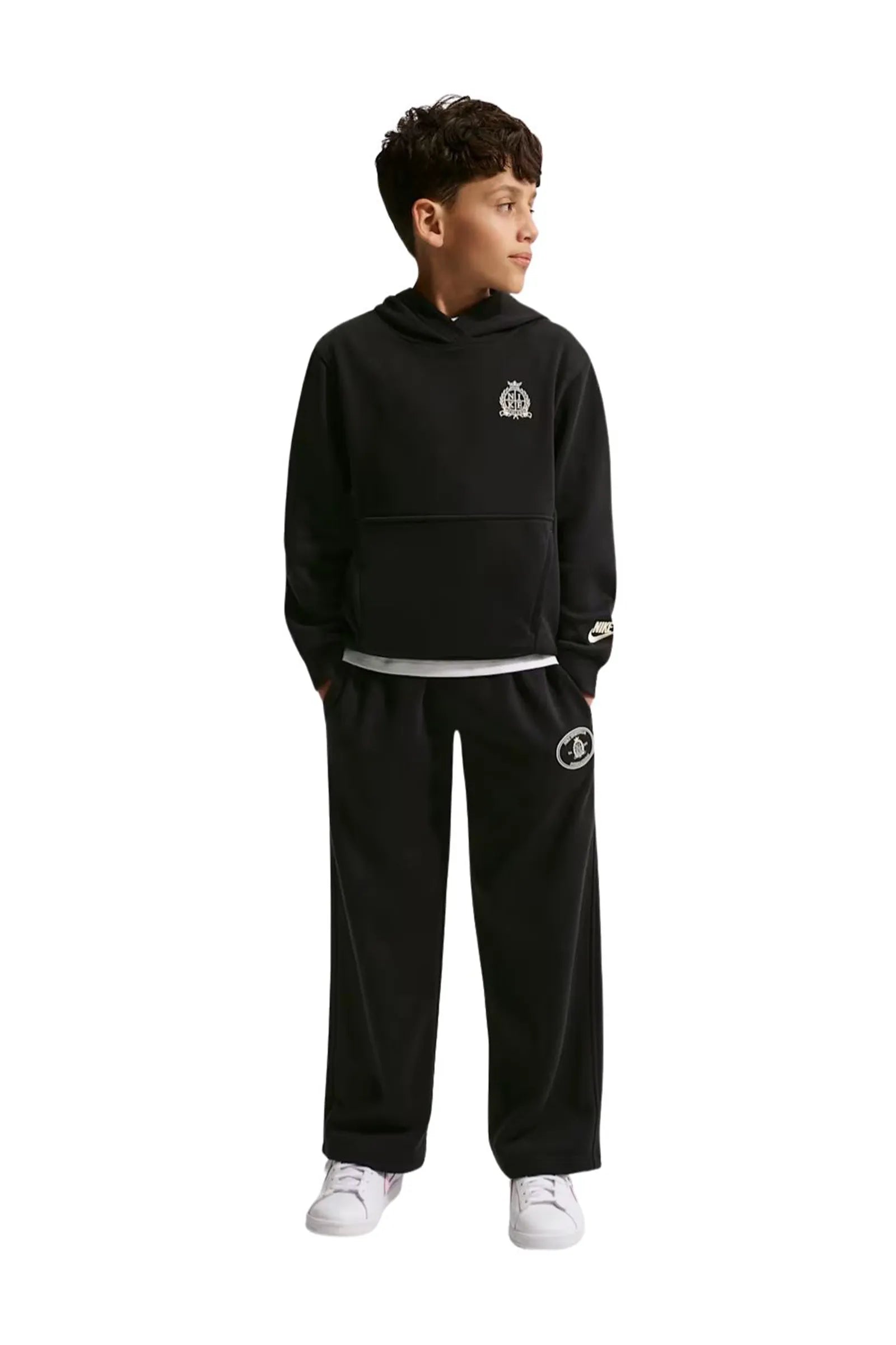 Duks nike sportswear club big kids' french terry IV5263-010