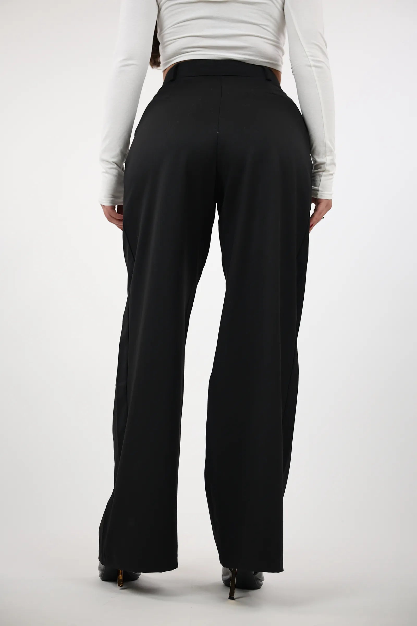 PANTALLONA Pleated Wide-Leg