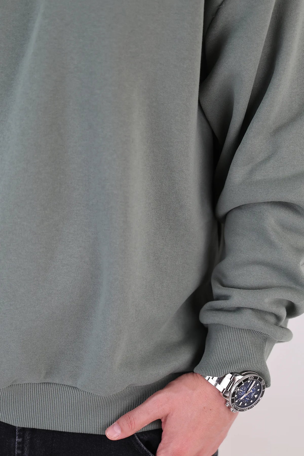 Duks  ribbed cuffs and hem