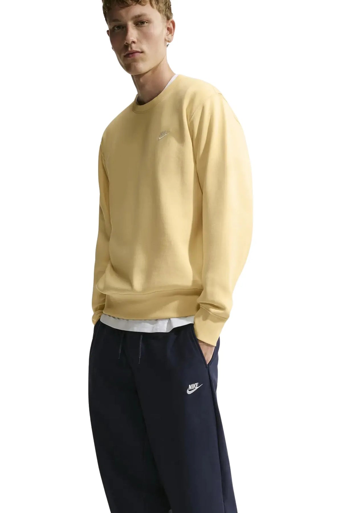 Duks nike club fleece crew FN3886-722