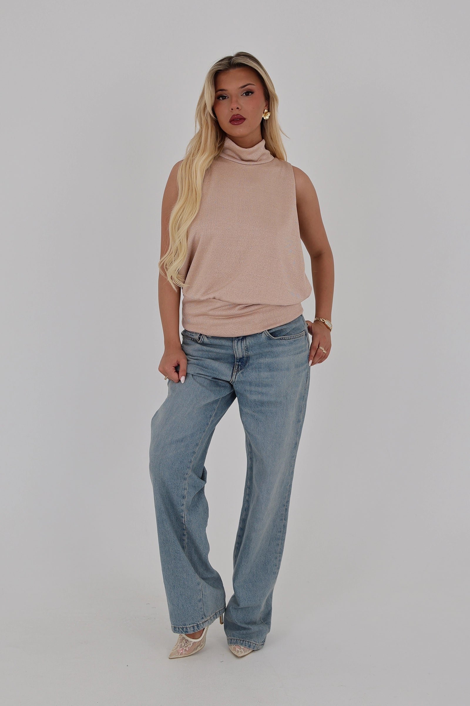 Maice high neck tank