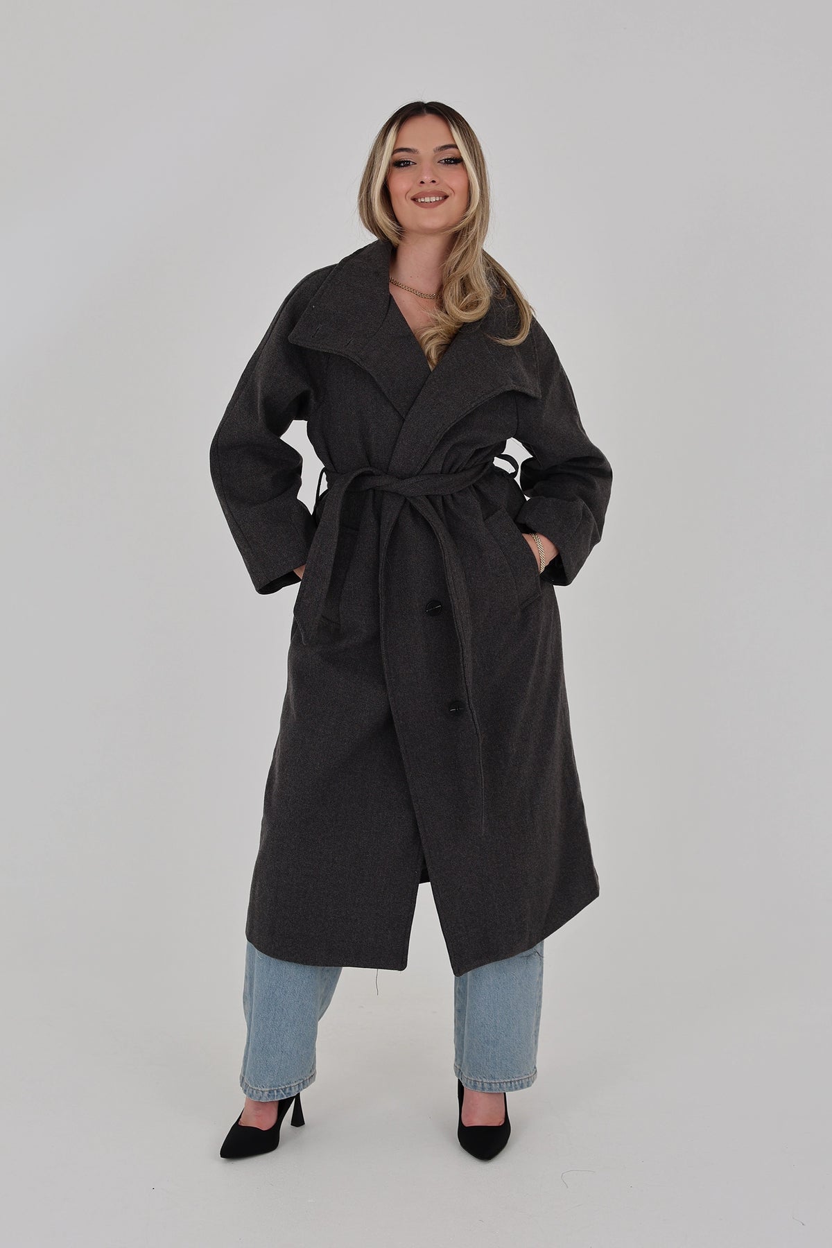 Pallto oversized wide