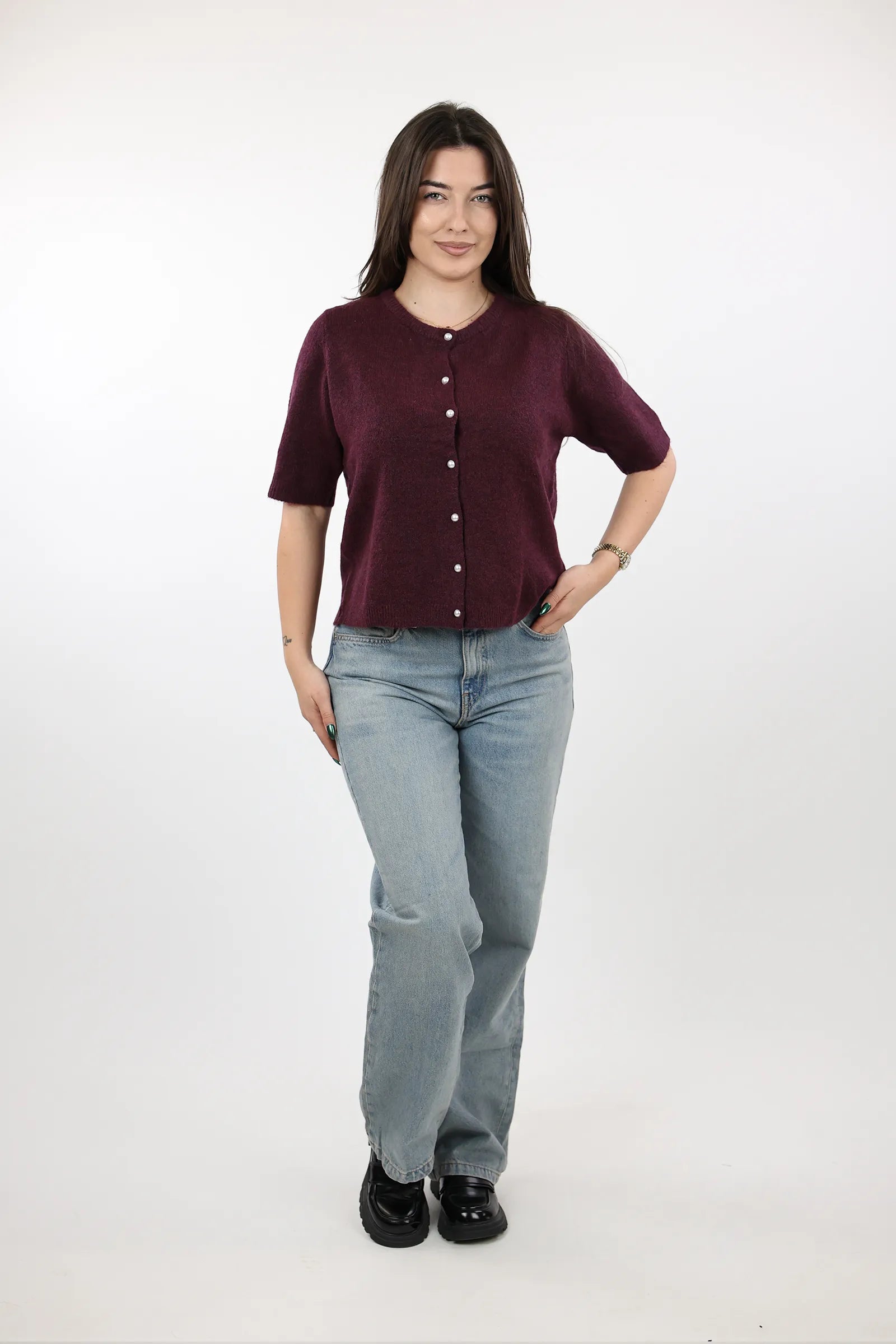 MAICË Button-Down Top