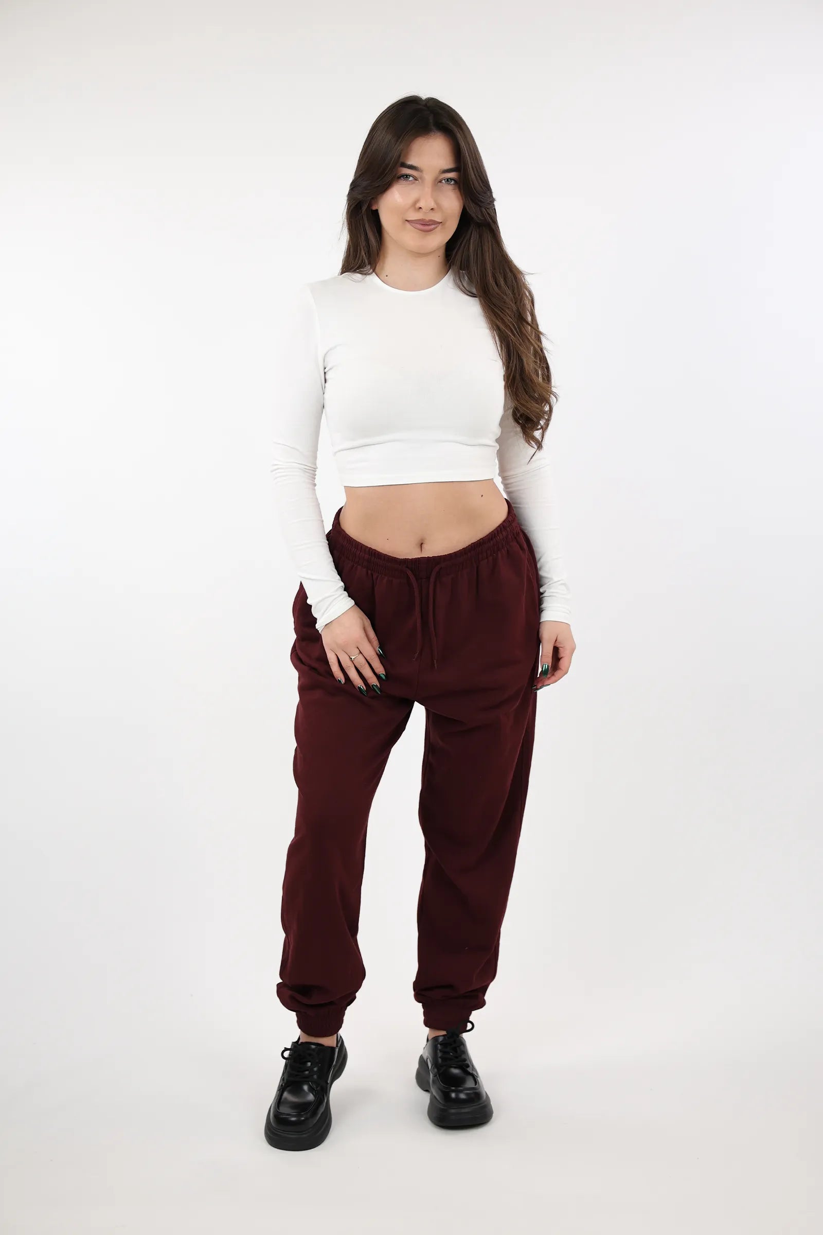 TRENERKA elastic waist fleece