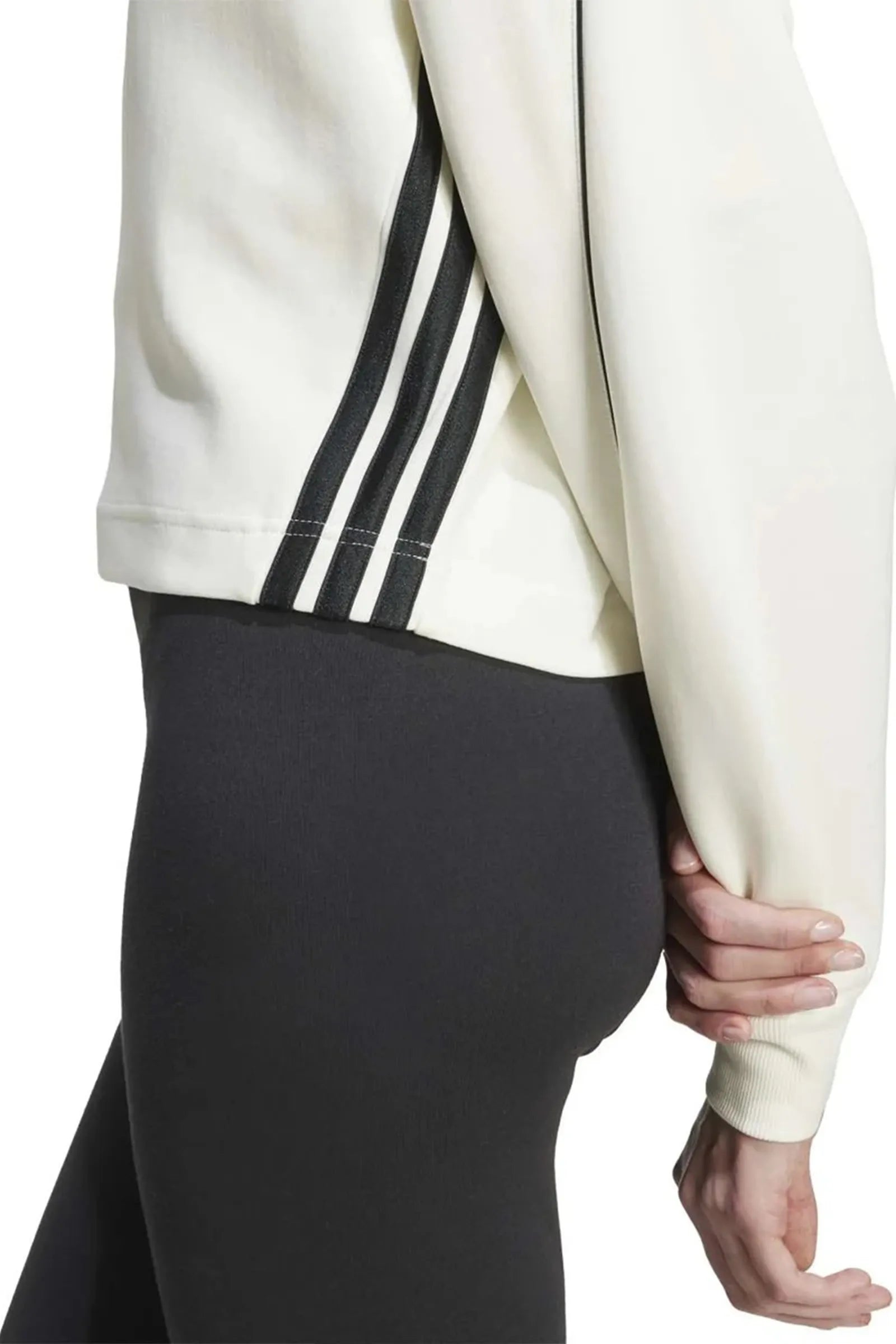 DUKS ADIDAS Stadium 3-Stripes Crewneck Sweatshirt