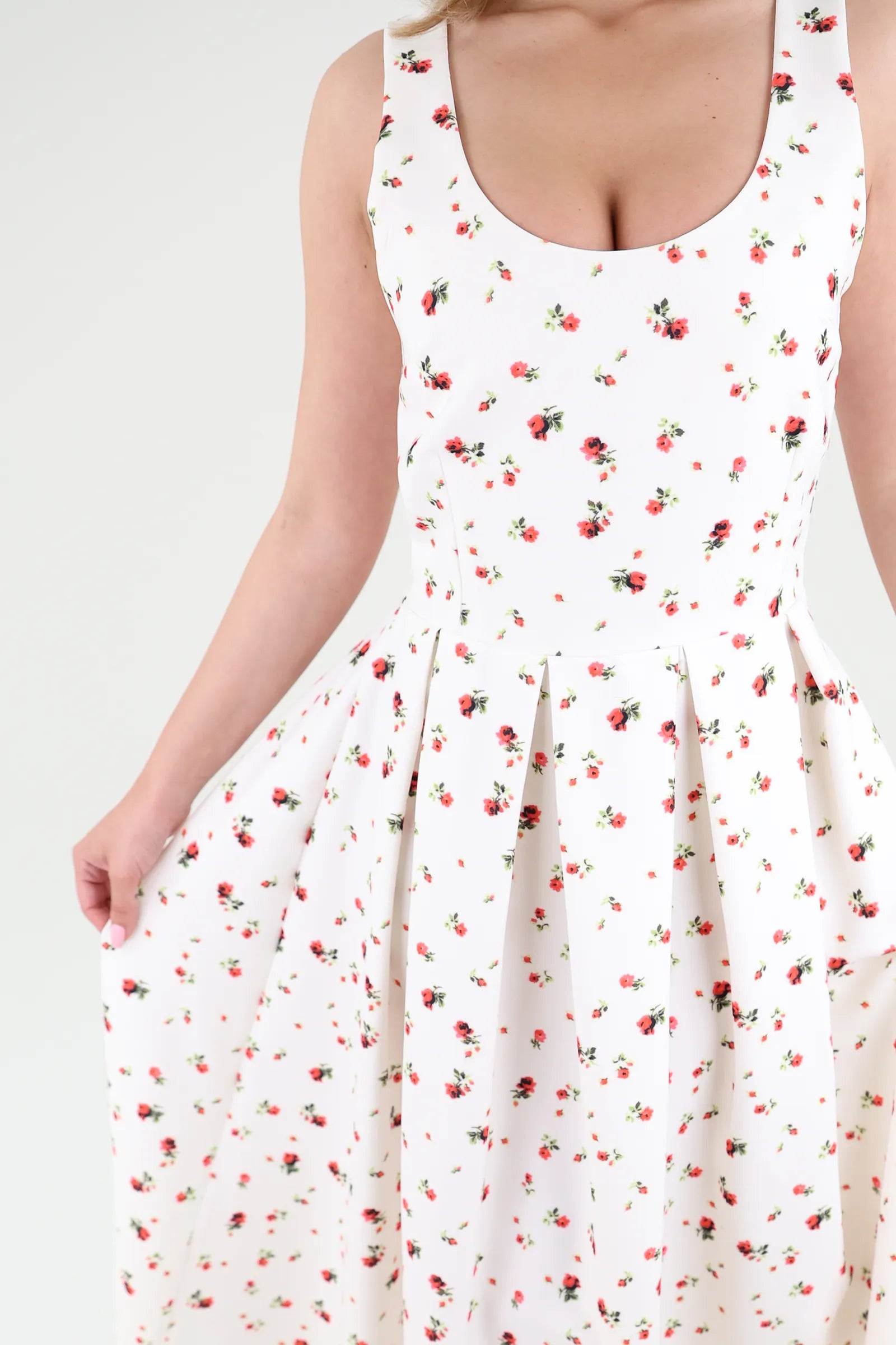 Fustan floral print