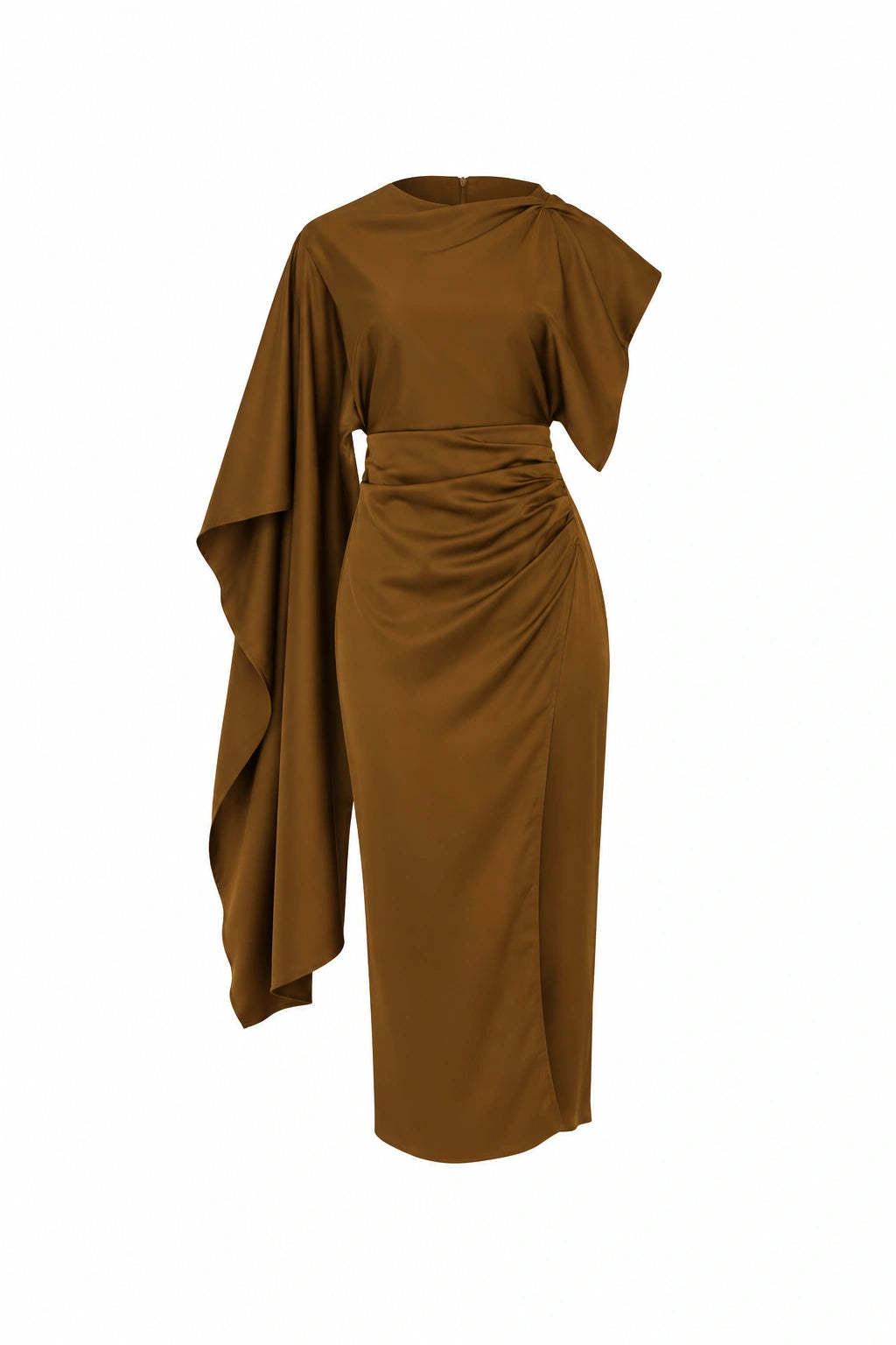Fustan flowing cape