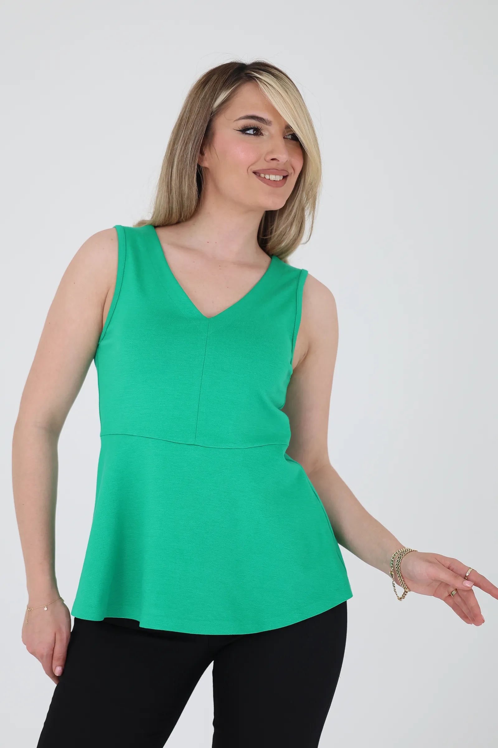 Maice peplum top