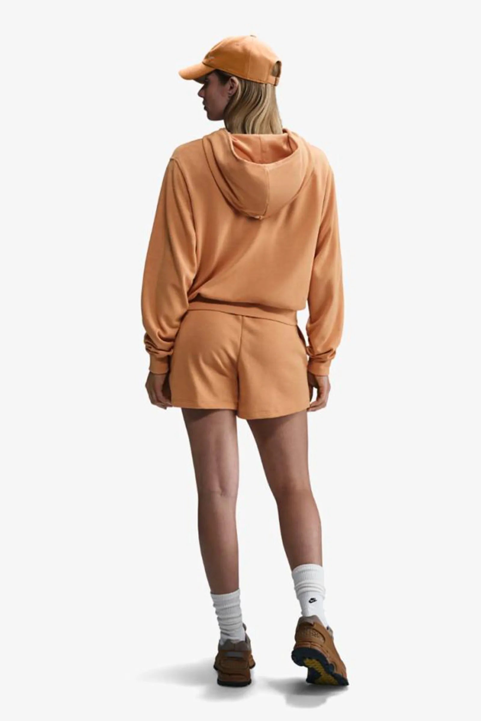 DUKS NIKE FELPA CHILL TERRY CON ZIP E CAPPUCCIO DONNA FN2415 856