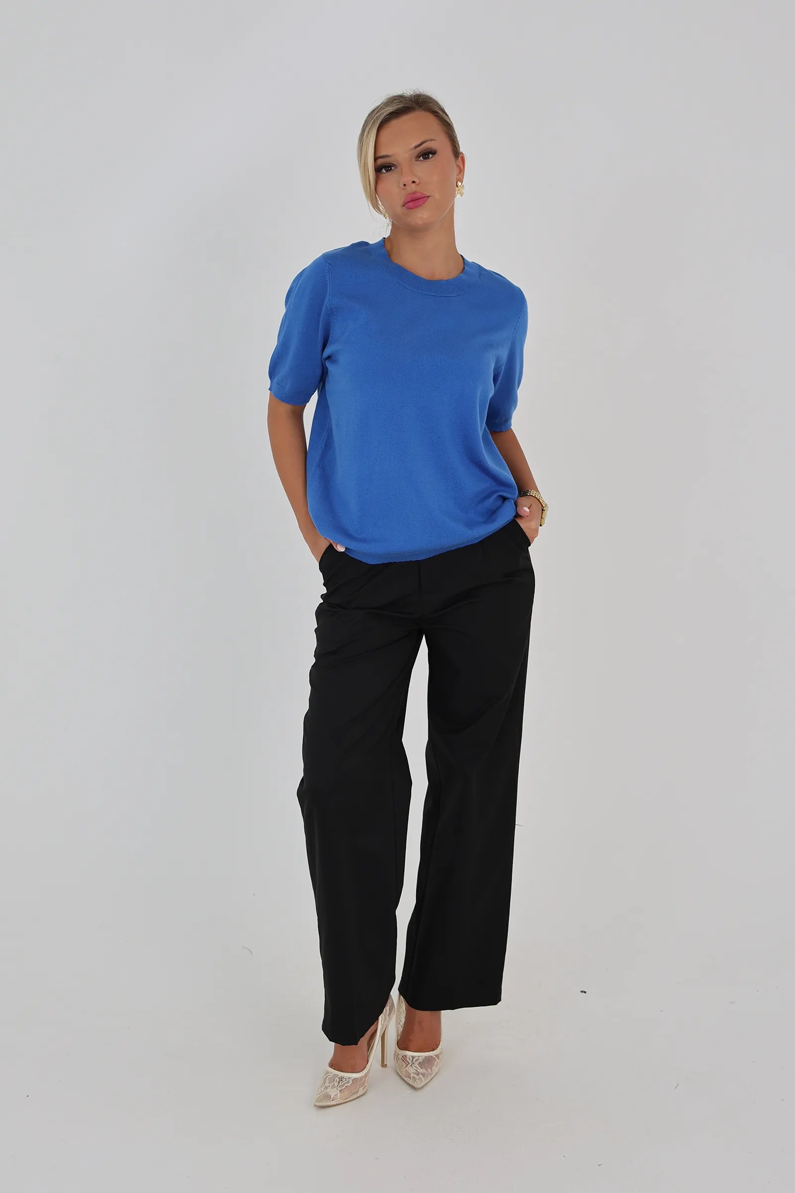 Maice knit tee