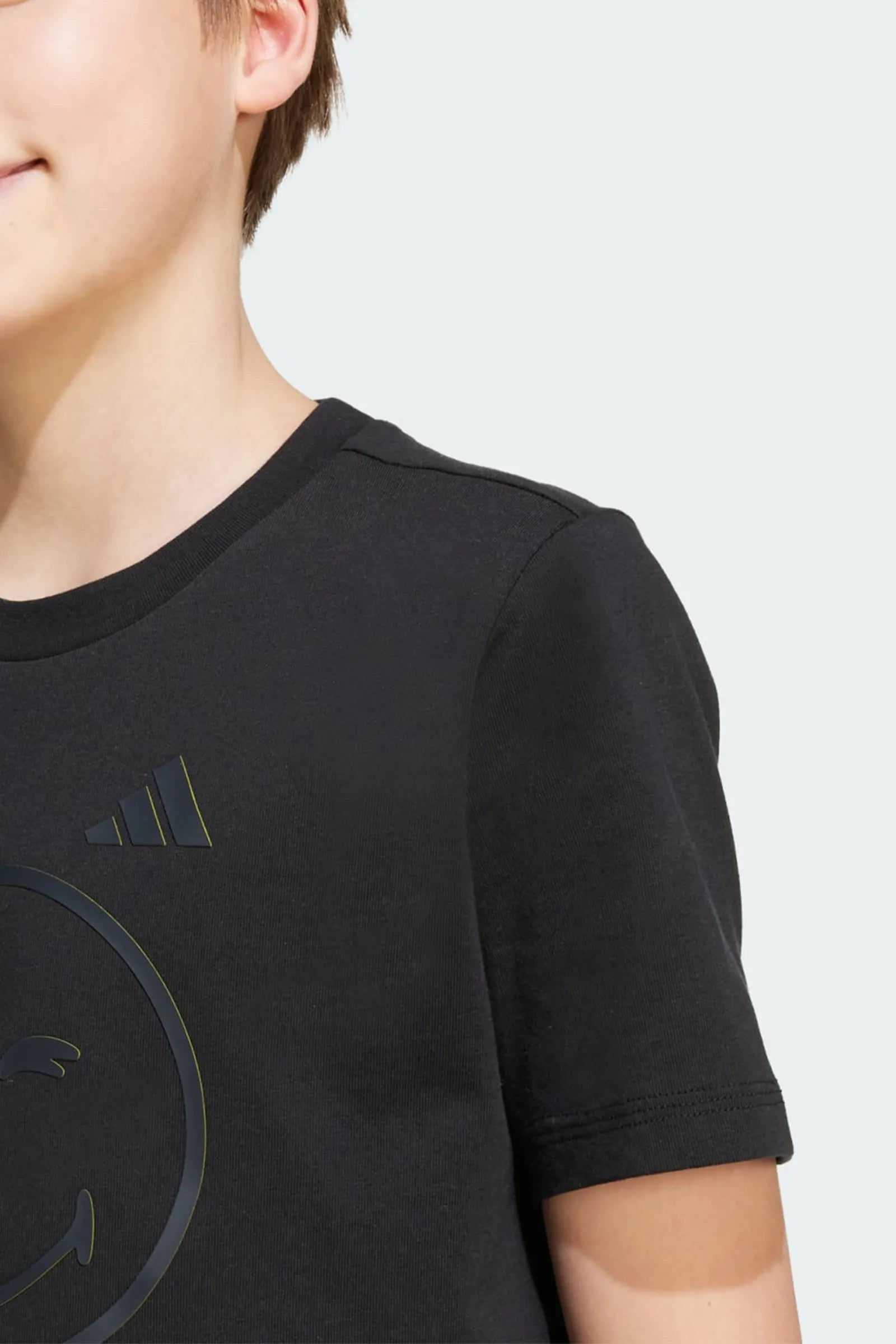 MAICË T-SHIRT UNISEX ADIDAS SMILEYWORLD GRAPHICS TEE - NERO