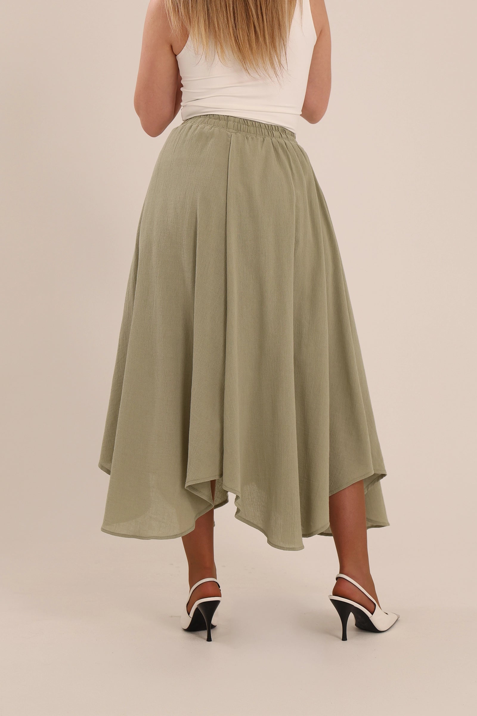 Fund flowy linen