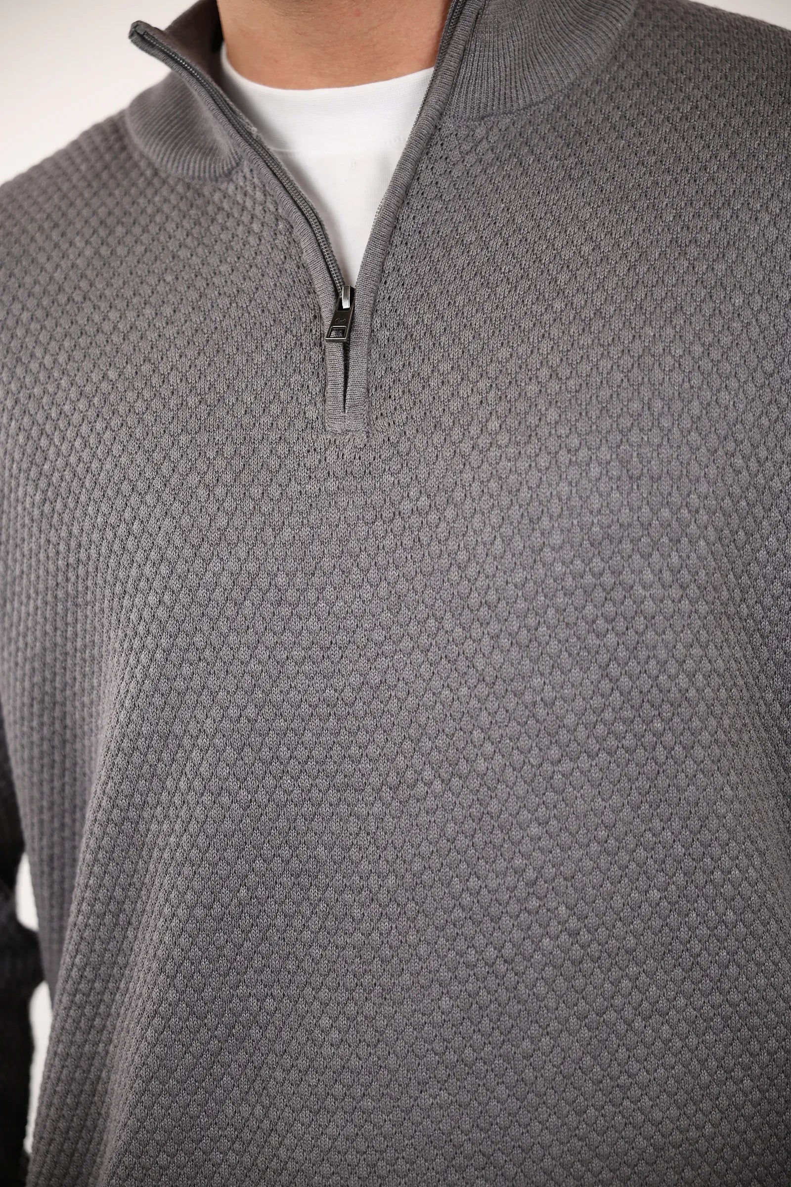 XHEMPER turtleneck zip