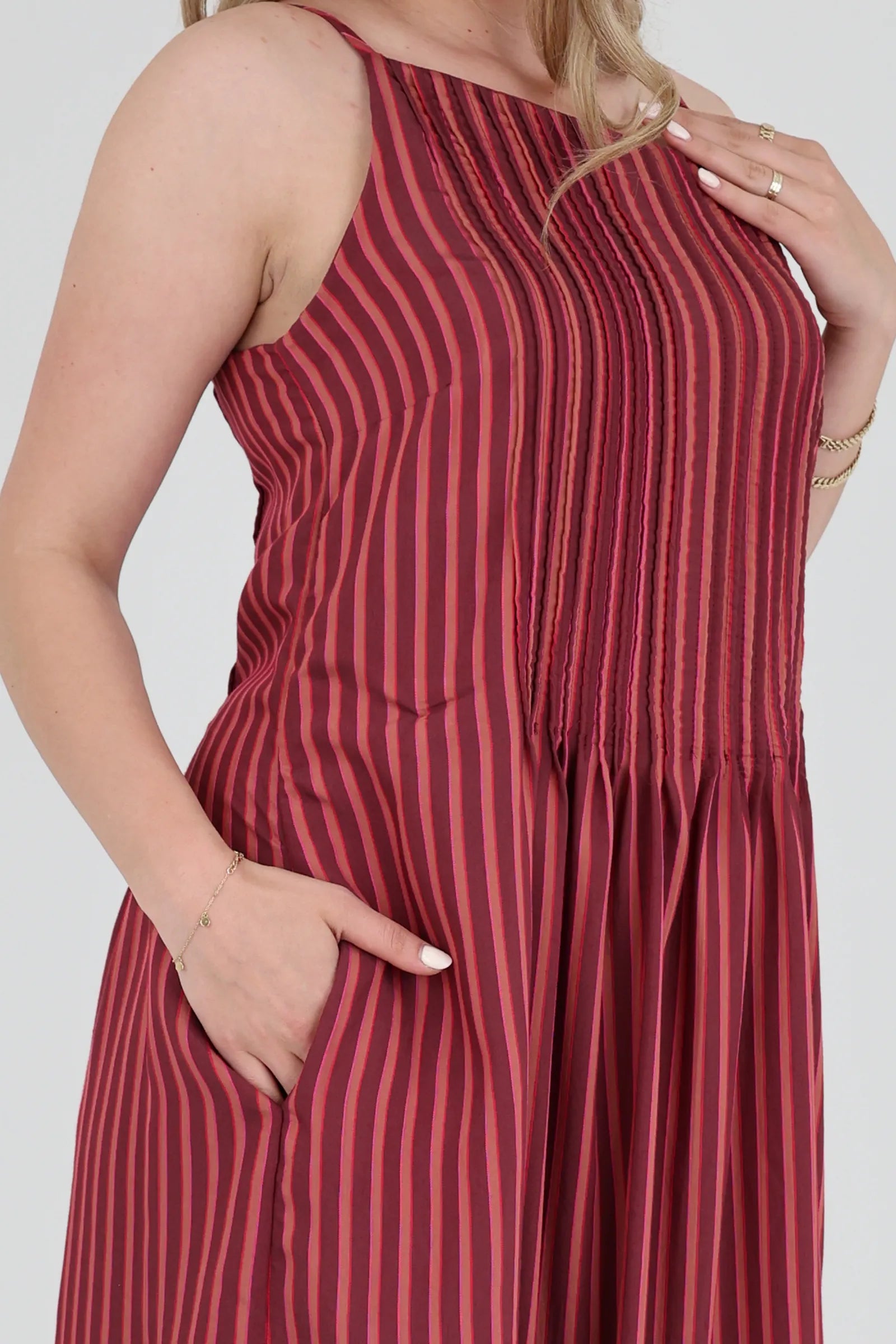 Fustan vertical stripe