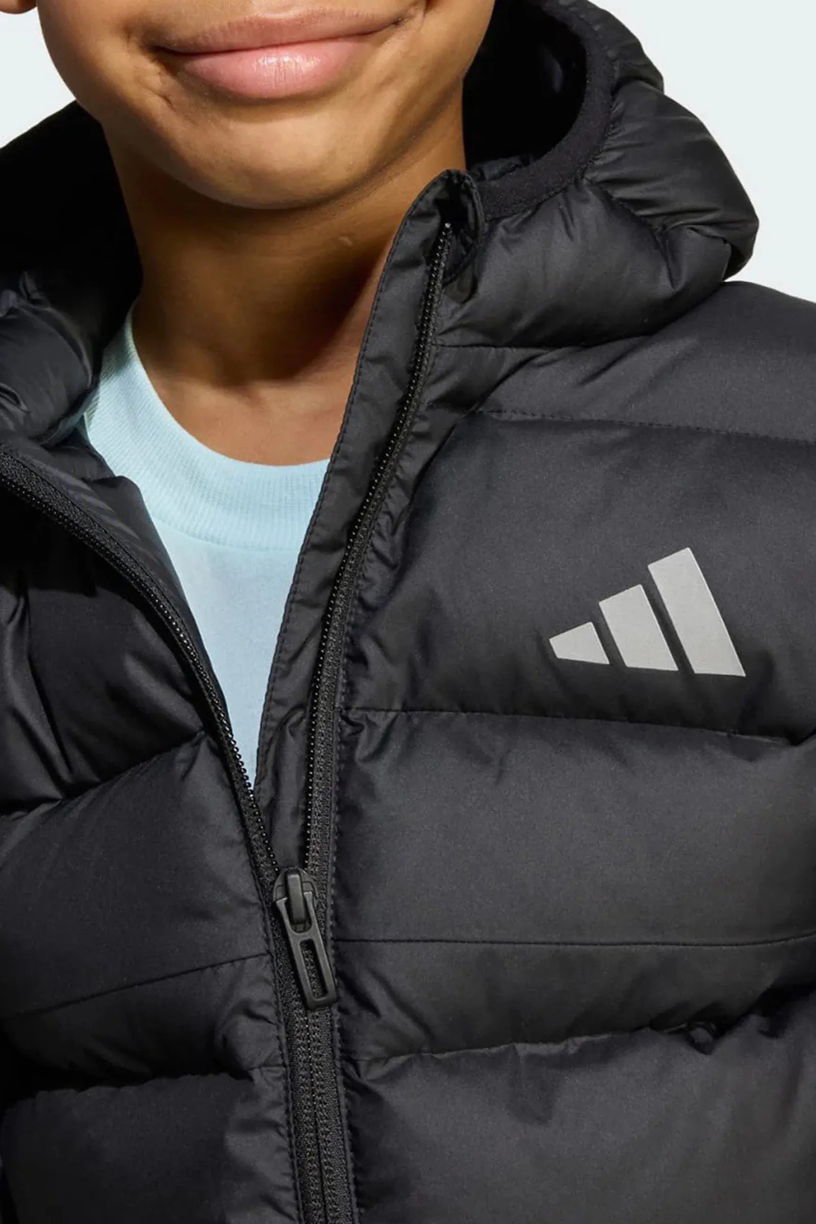 JAKNE Adidas Black Synthetic Down Little Kids Jacket