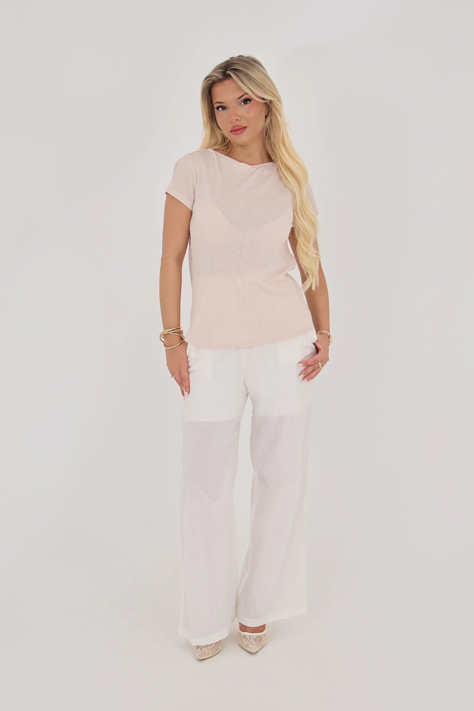 Maice fitted top