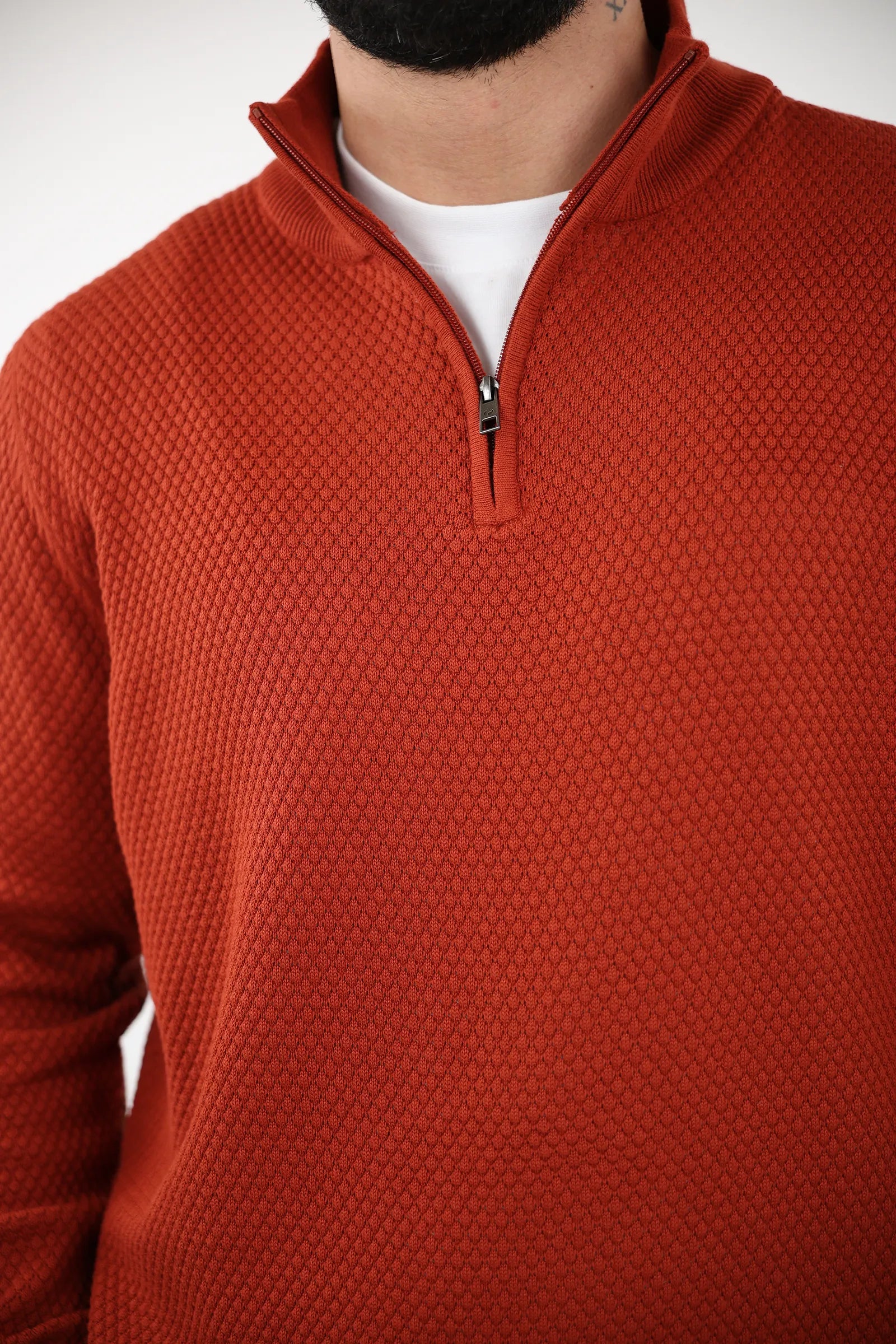 XHEMPER turtleneck zip