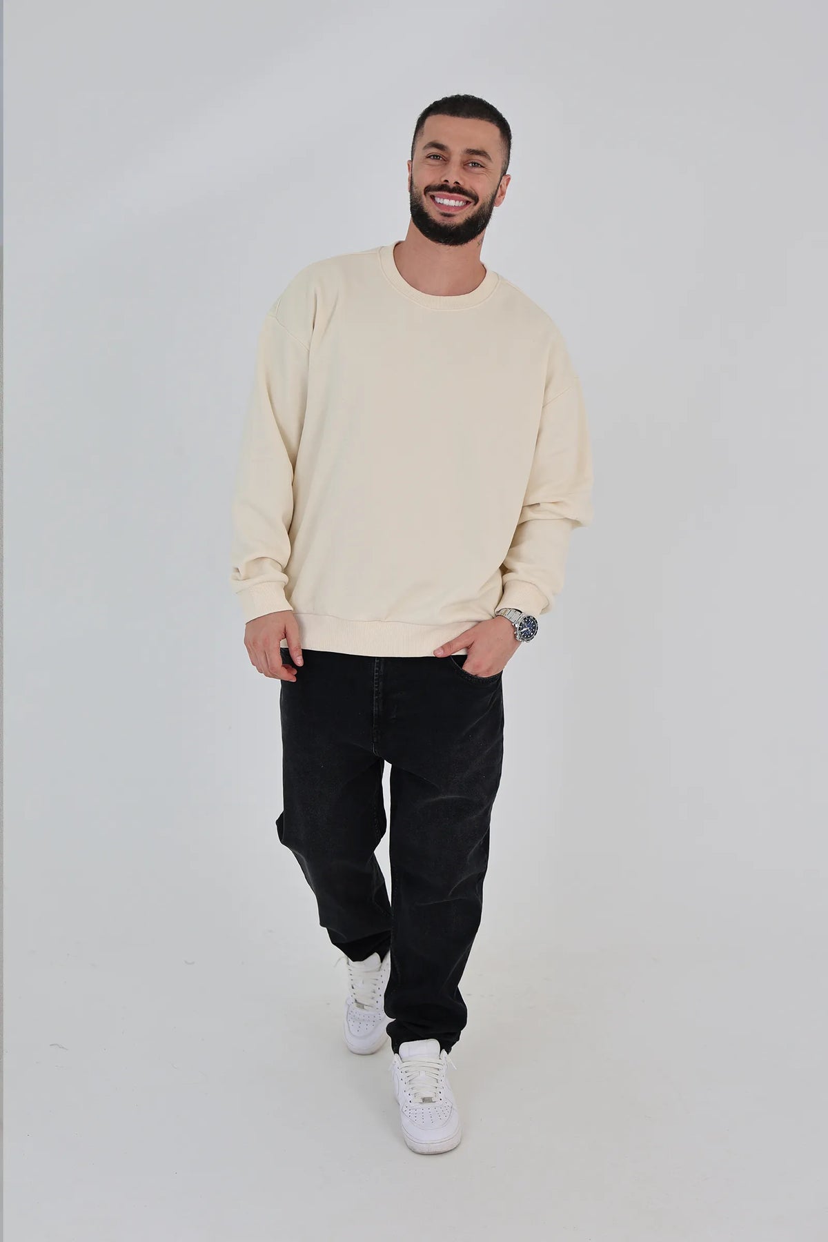 Duks  ribbed cuffs and hem