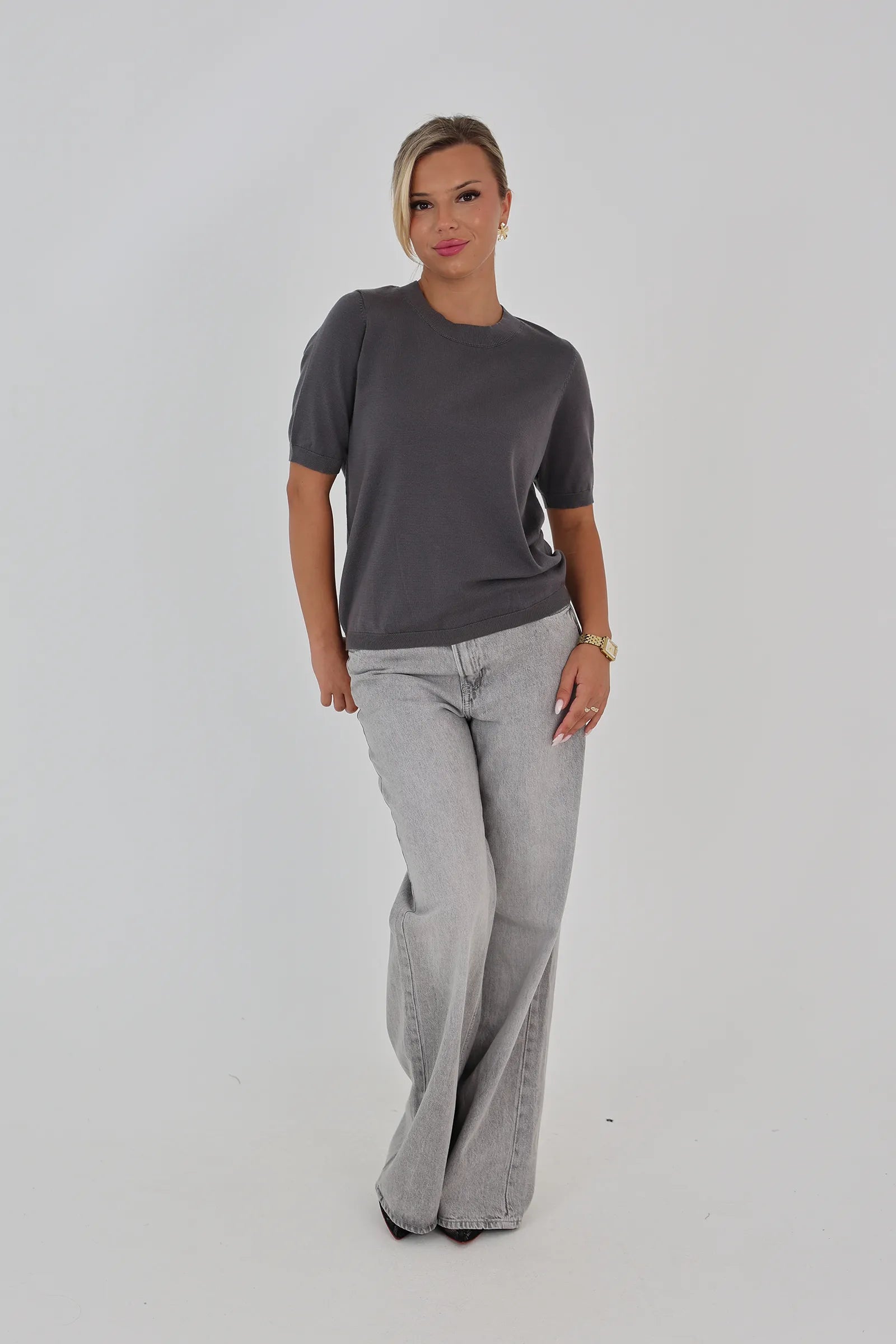 Maice knit tee