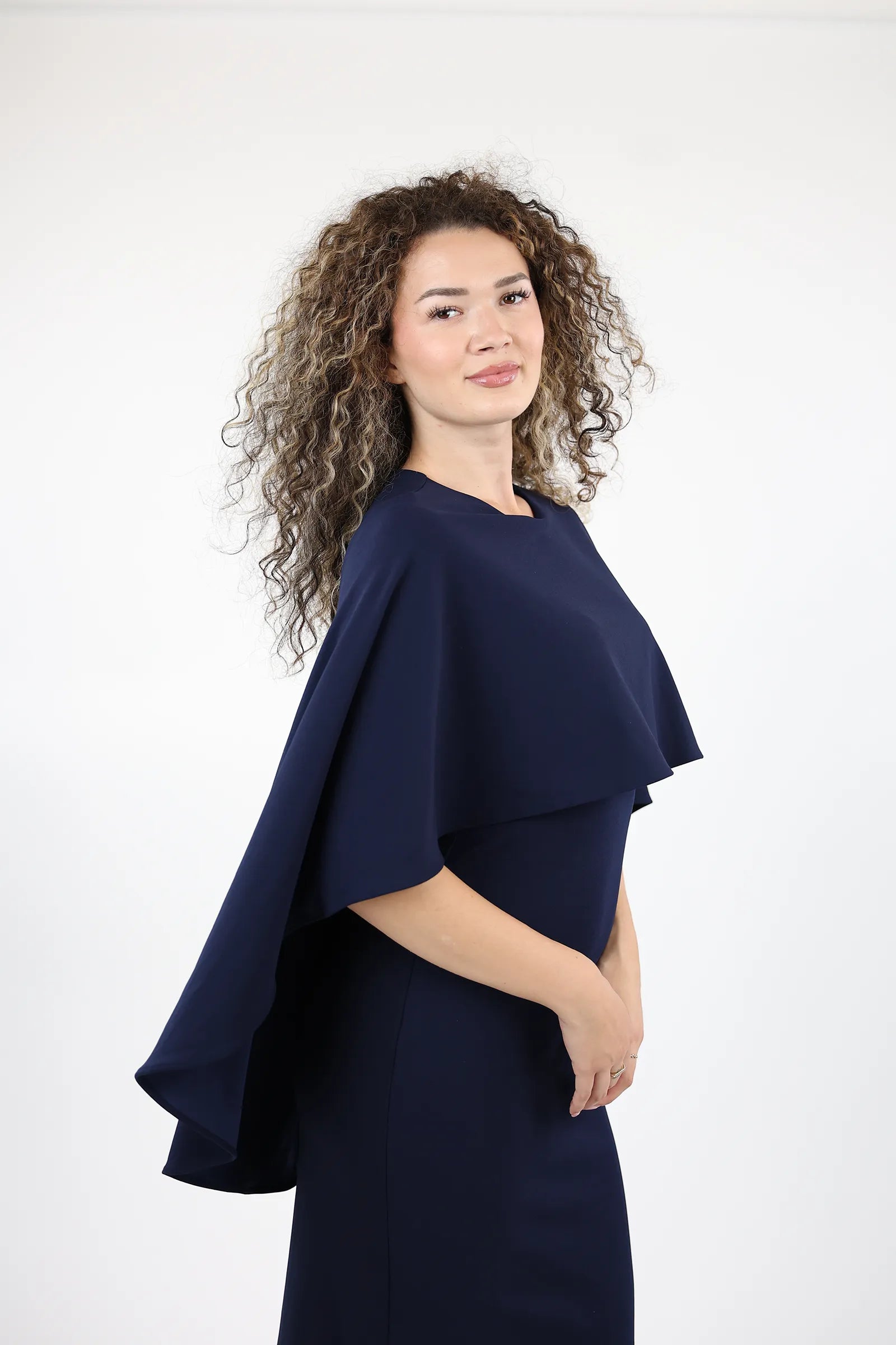 FUSTAN NAVY ELEGANTE
