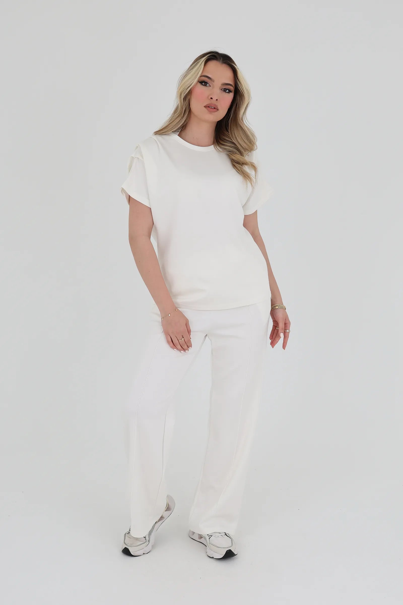 Trenerka wide leg joggers