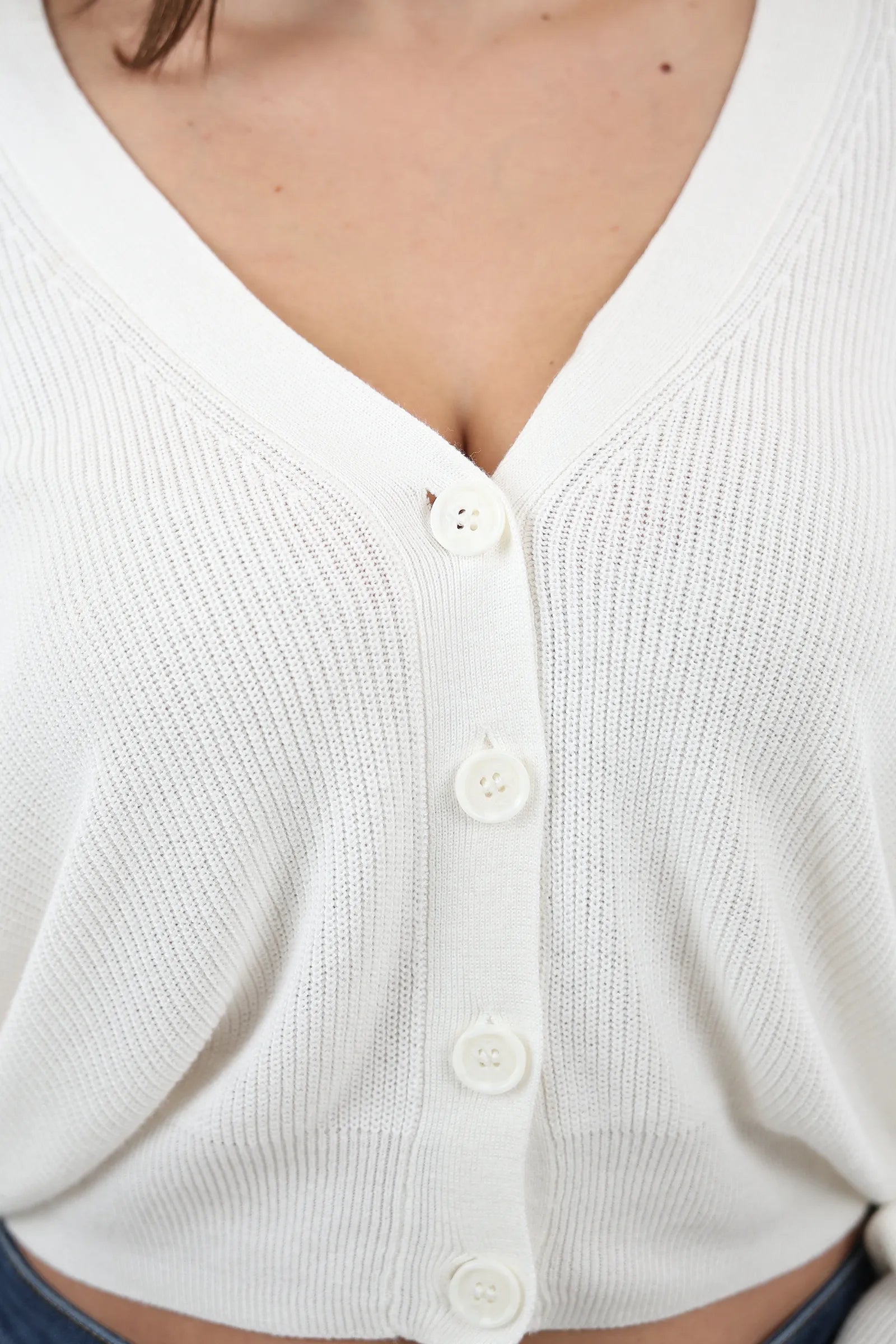 XHEMPER Soft Knit V-Neck