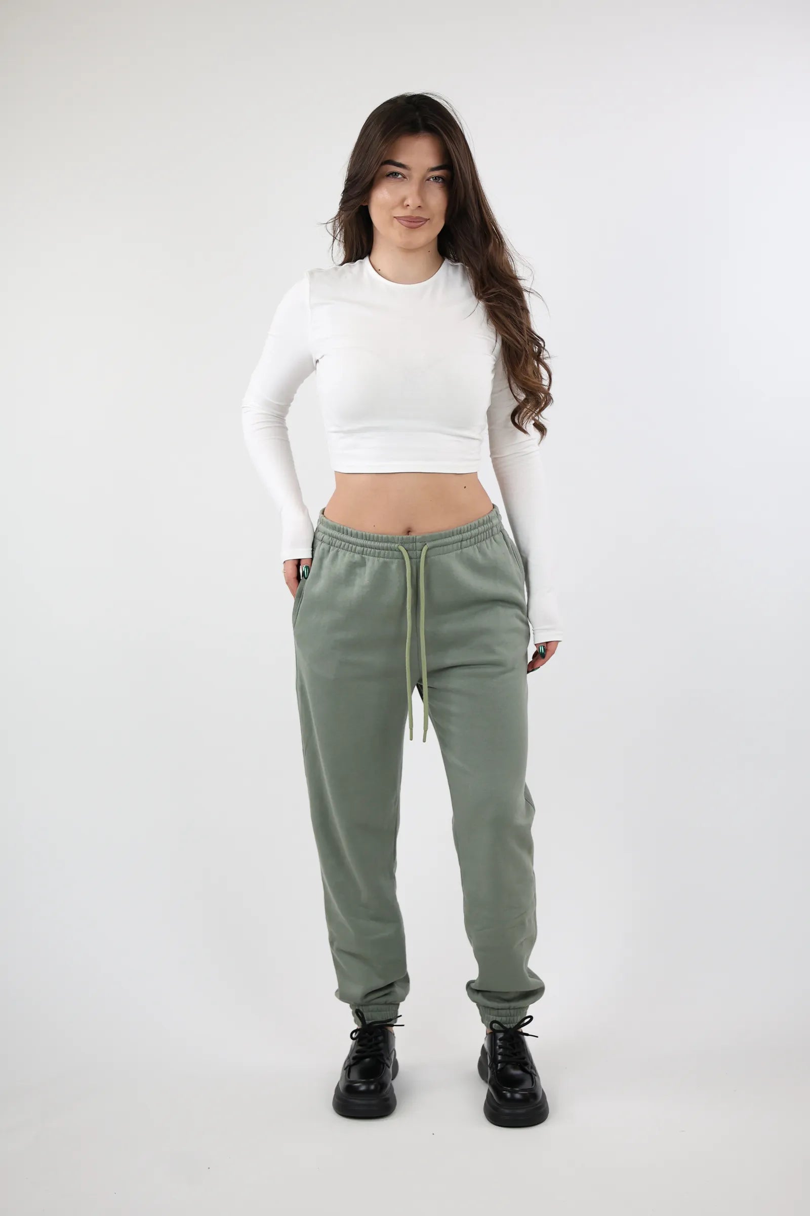 TRENERKA elastic waist fleece