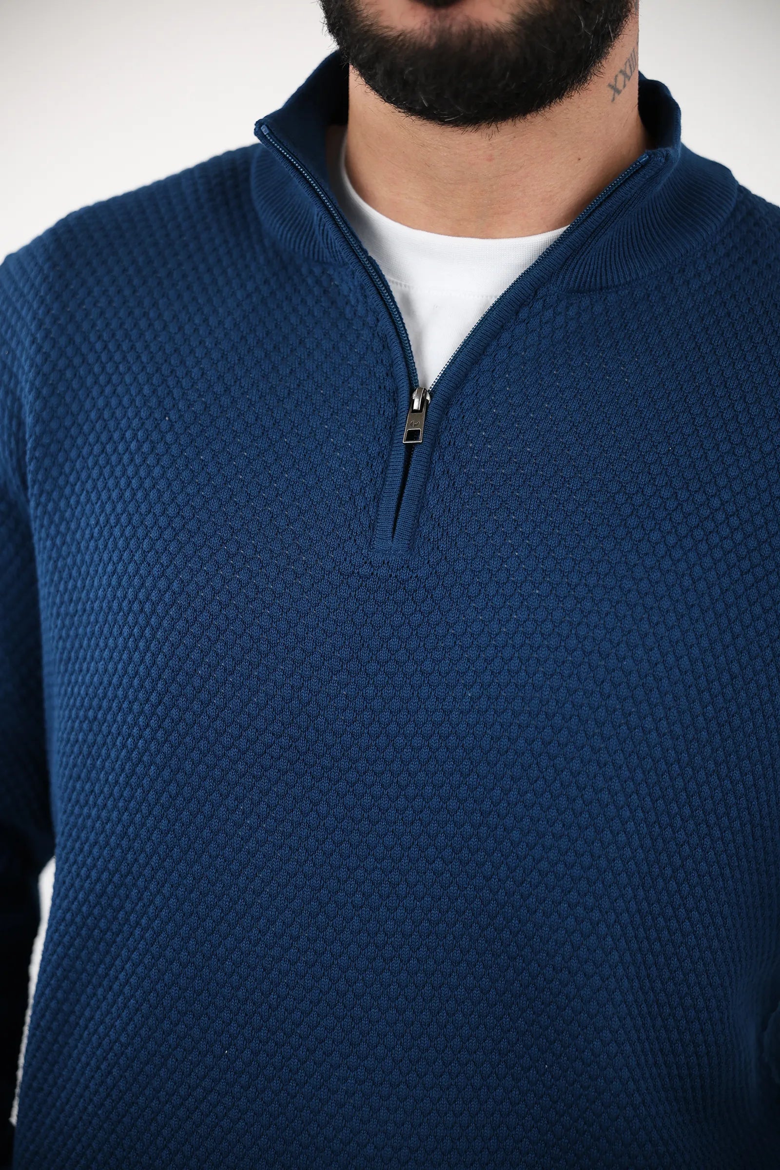 XHEMPER turtleneck zip