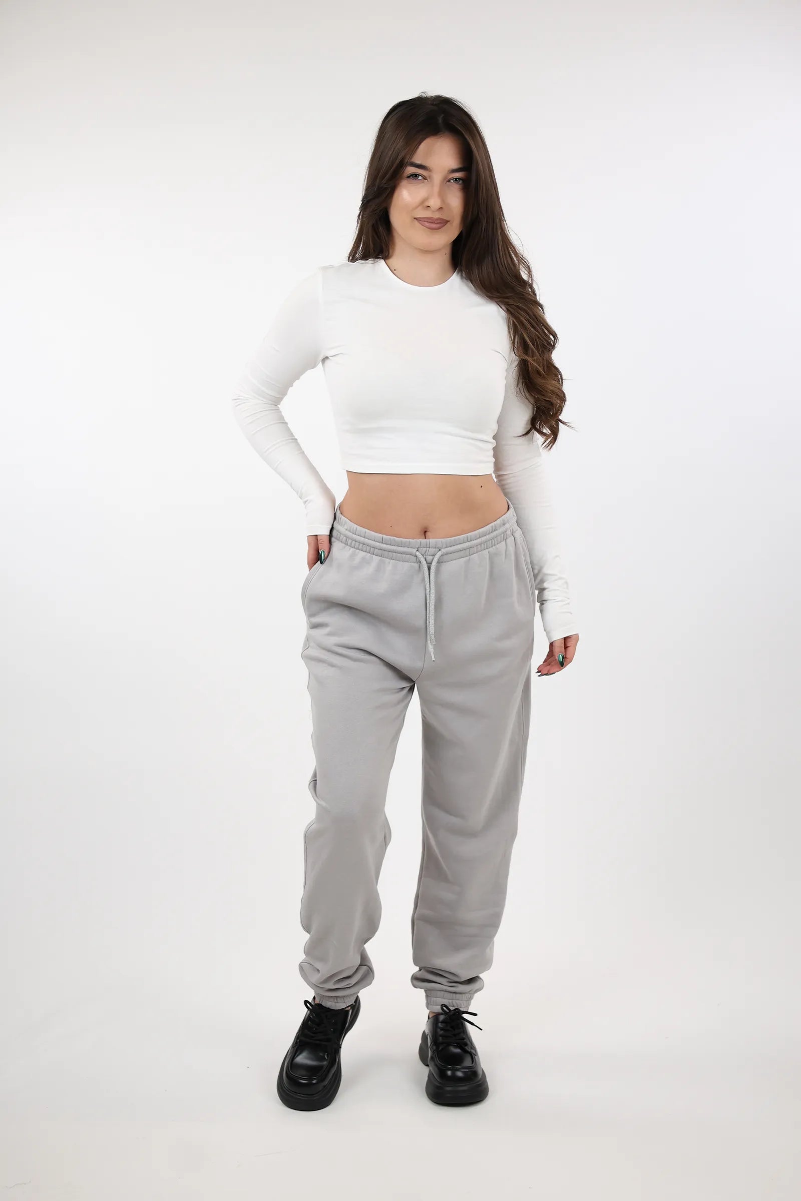 TRENERKA elastic waist fleece