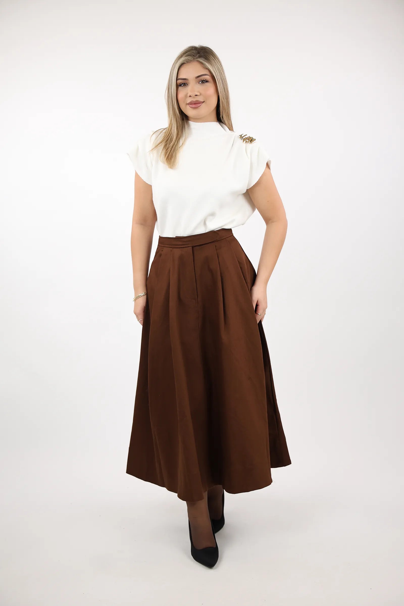 MAICË CAP SLEEVE TOP