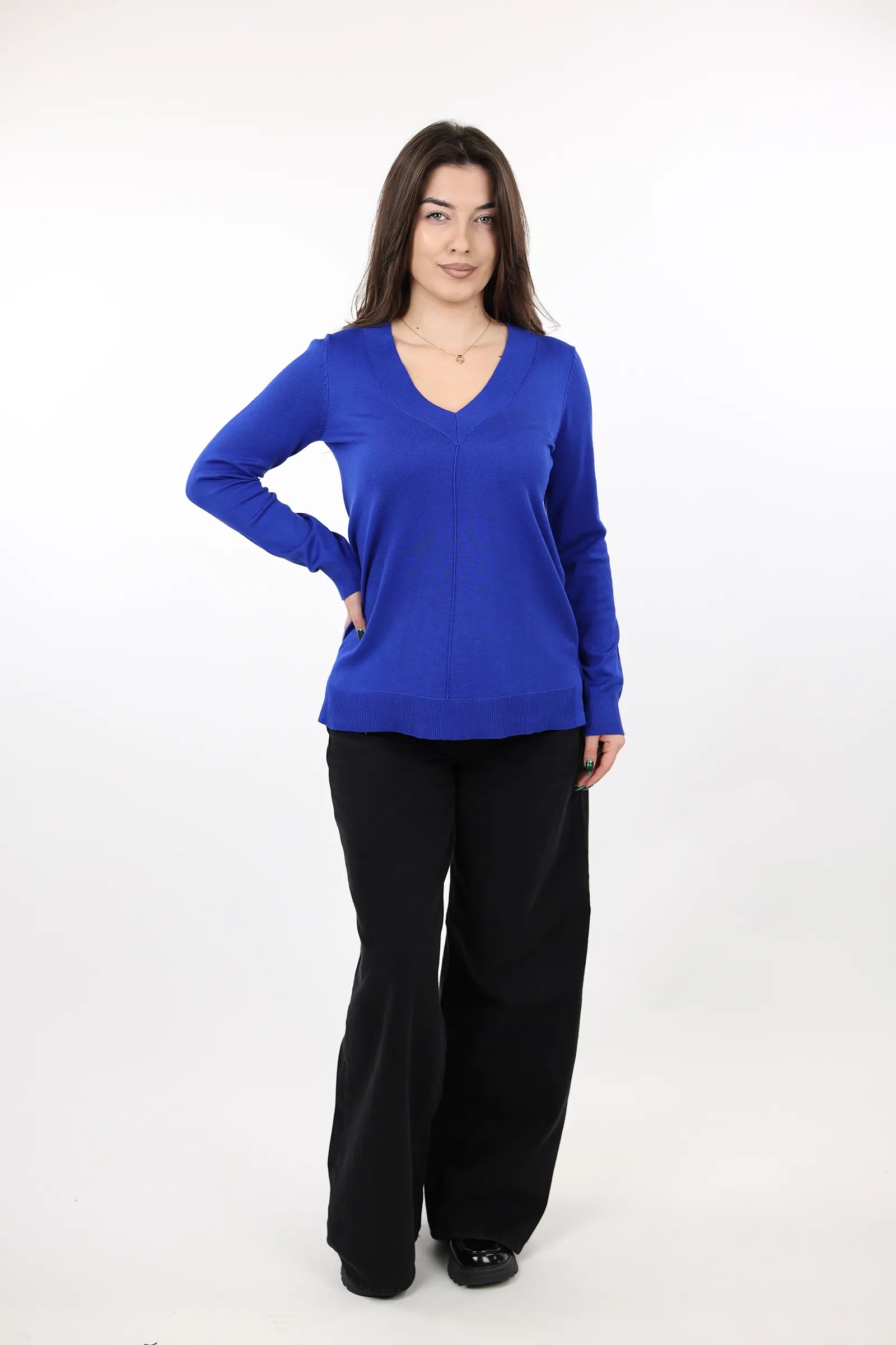 XHEMPER Merino V-Neck