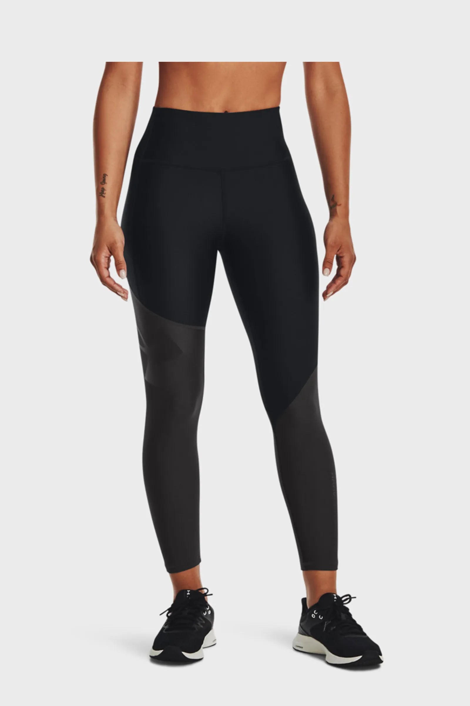 hellanke Under Armor  eggings Colorblock Ankle Leg-BLK  373936-001