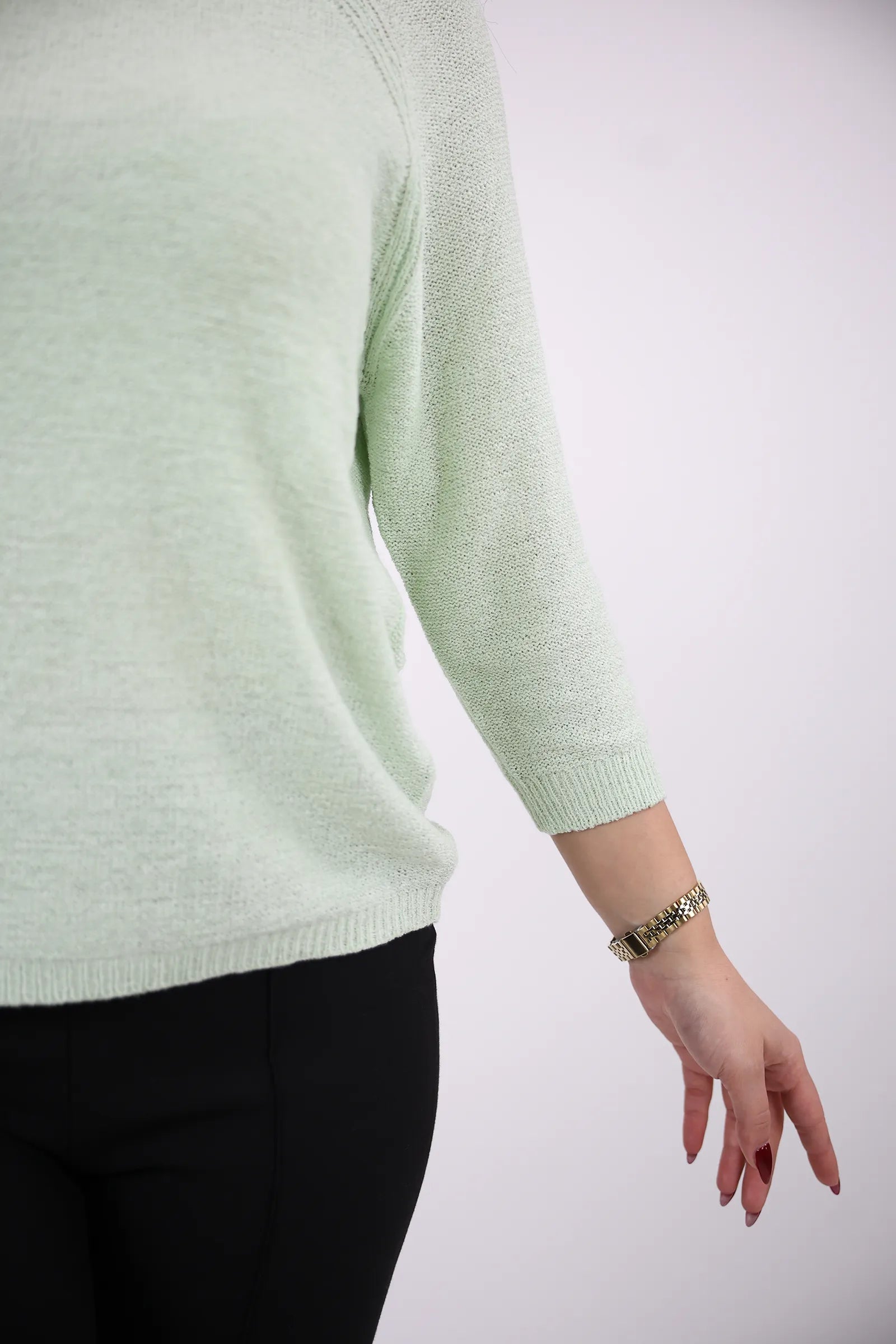 XHEMPER SLEEVE KNIT