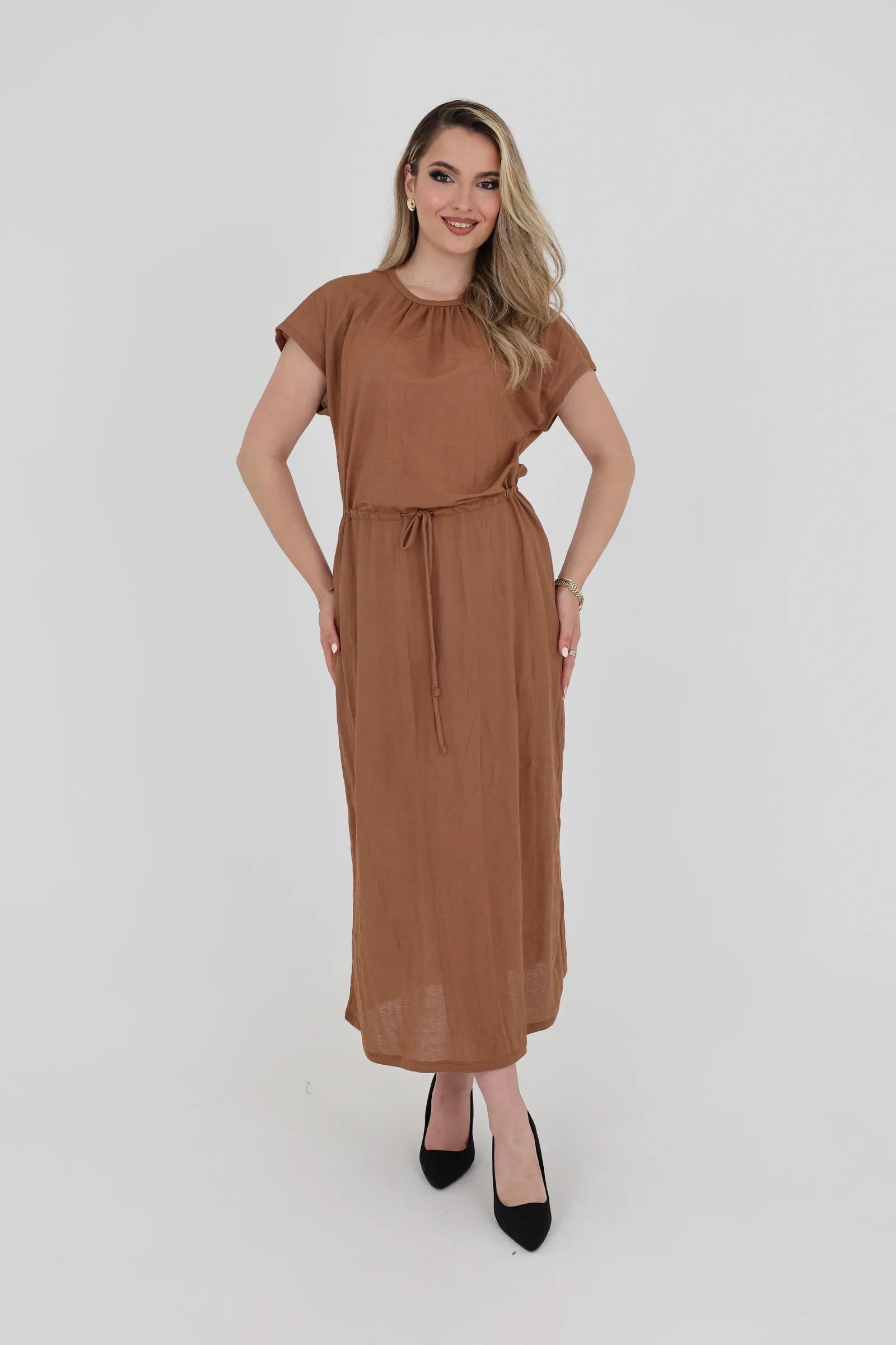 Fustan earth tone