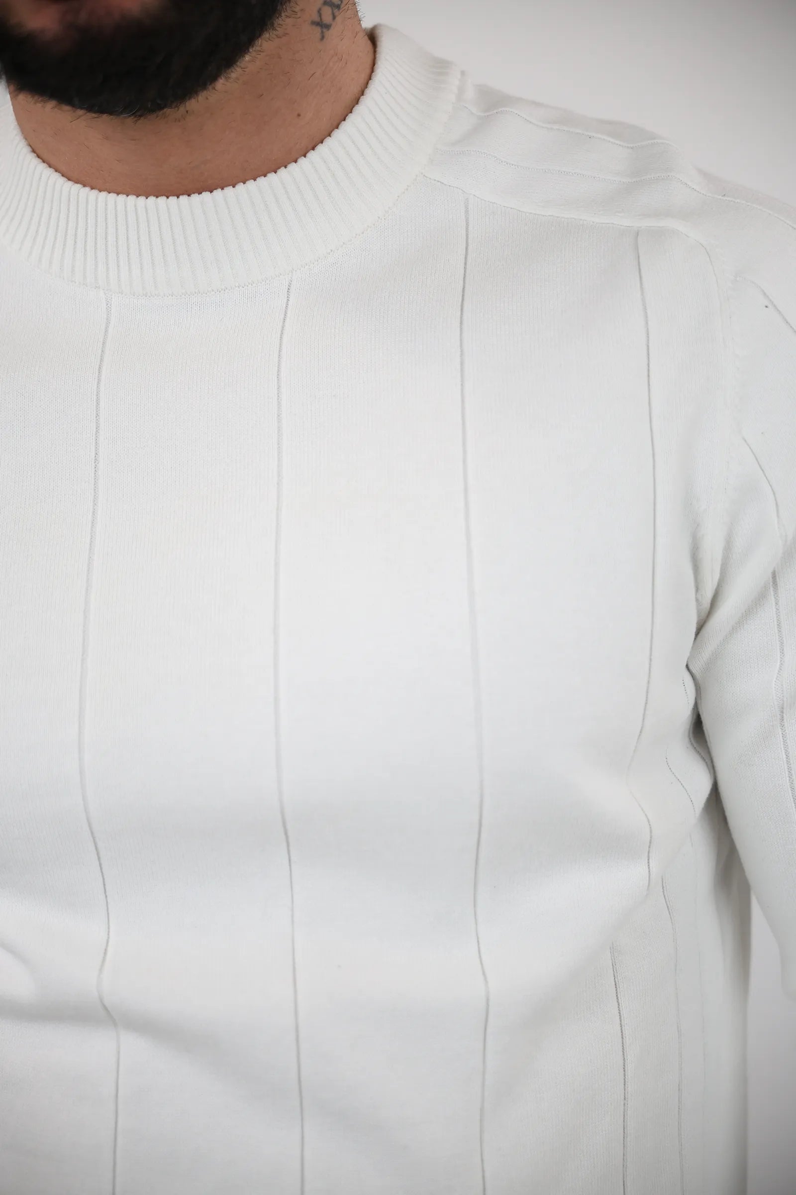 XHEMPER Vertical Stripe Sweater