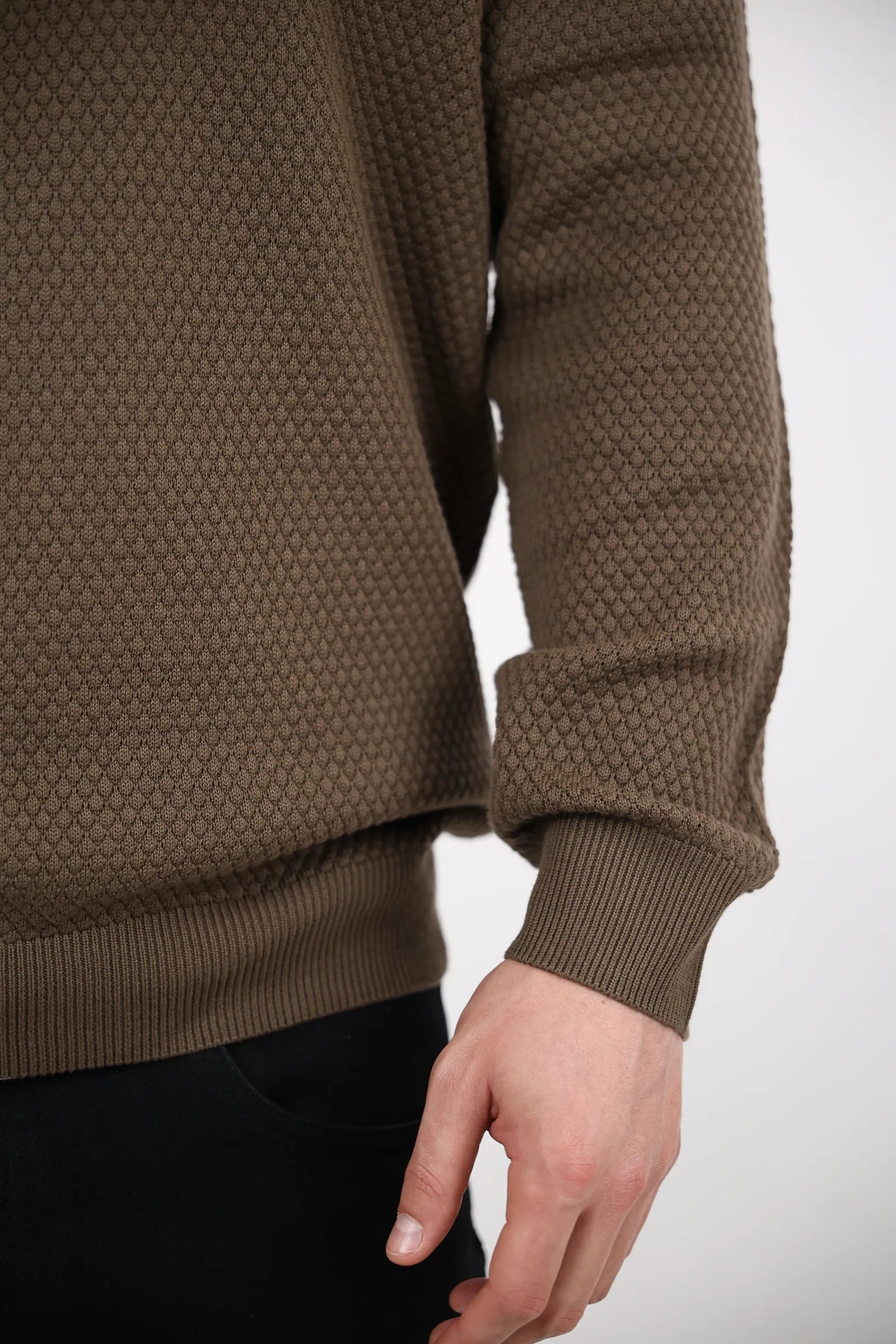 XHEMPER turtleneck zip