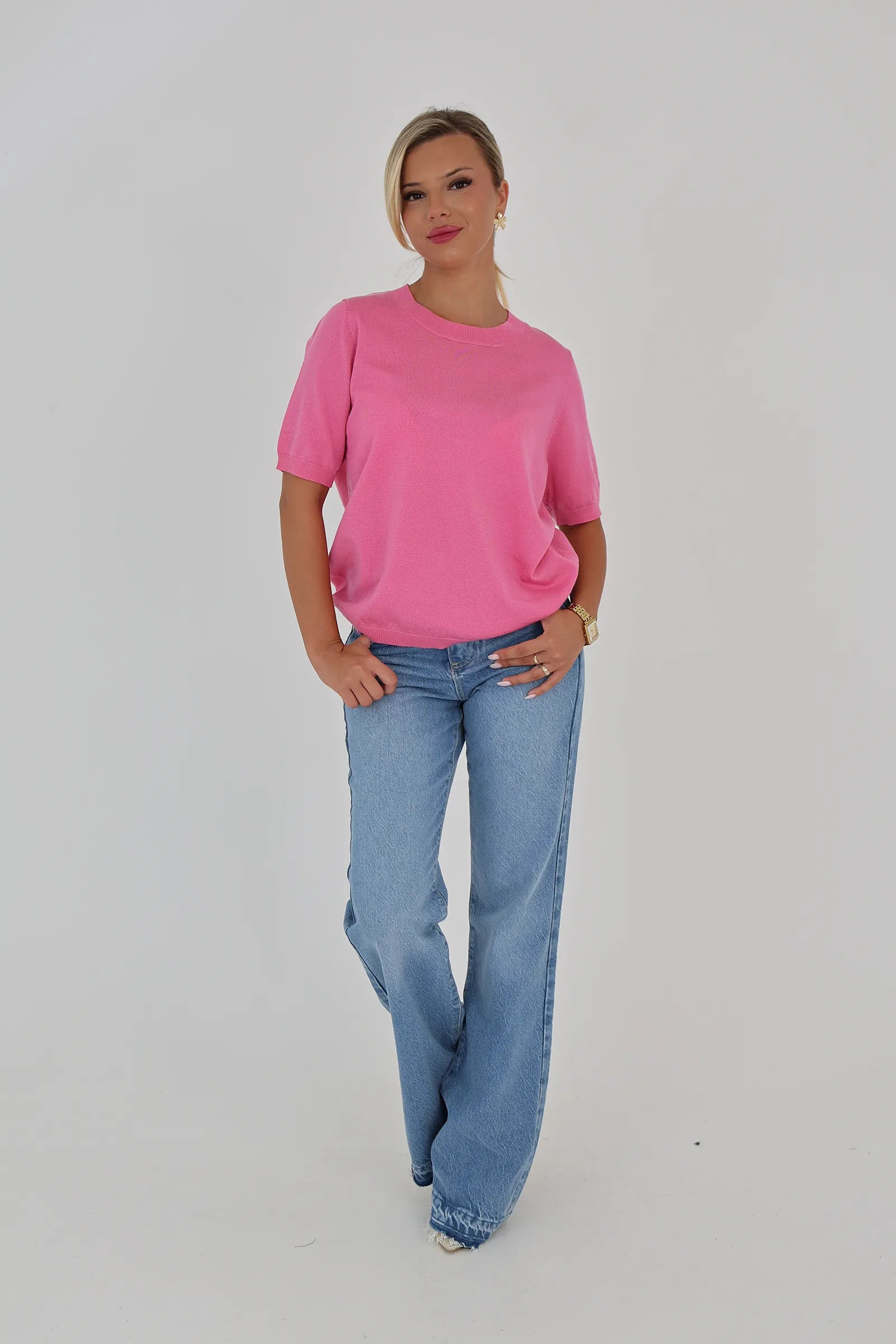 Maice knit tee