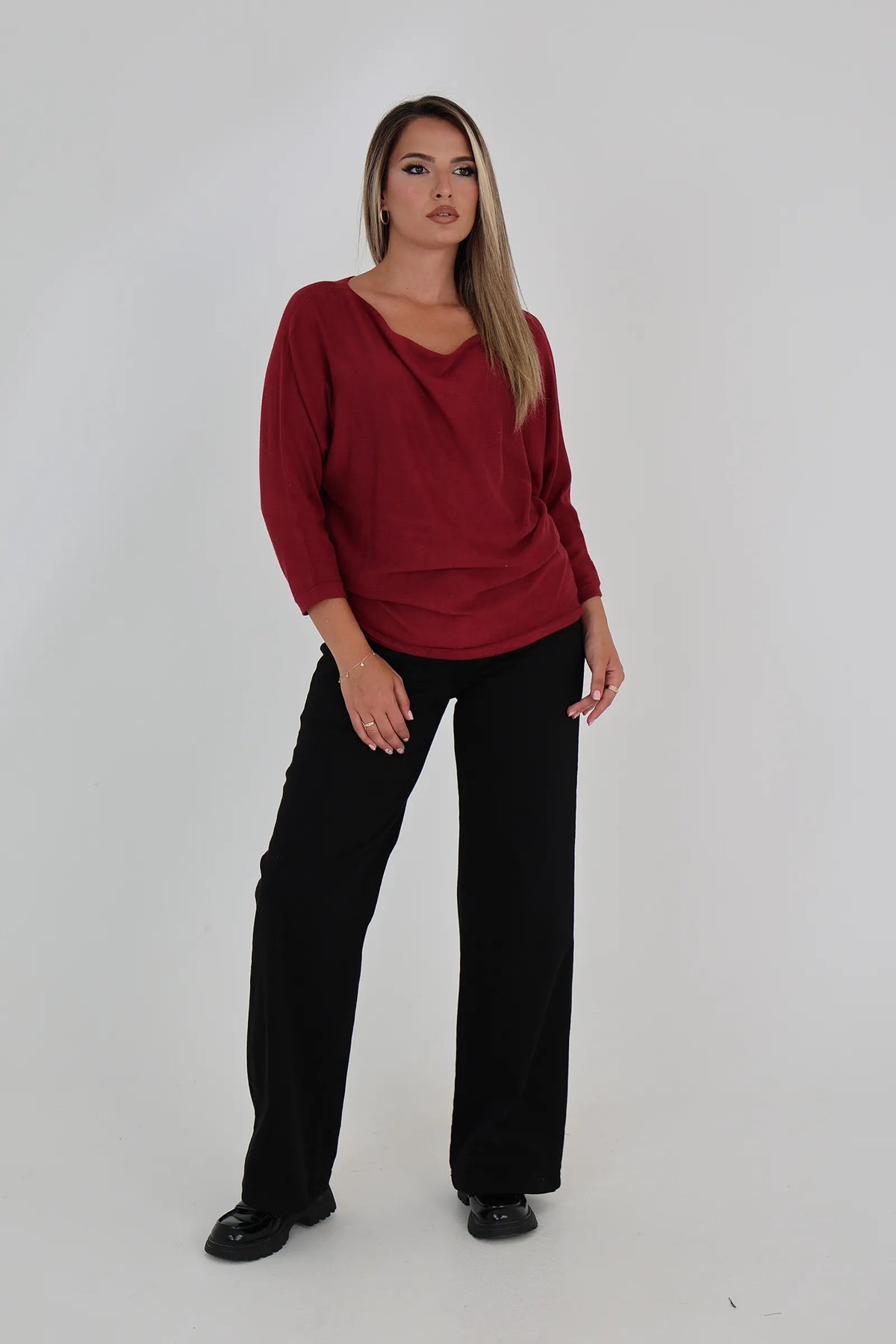 Bluze casual knit pullover