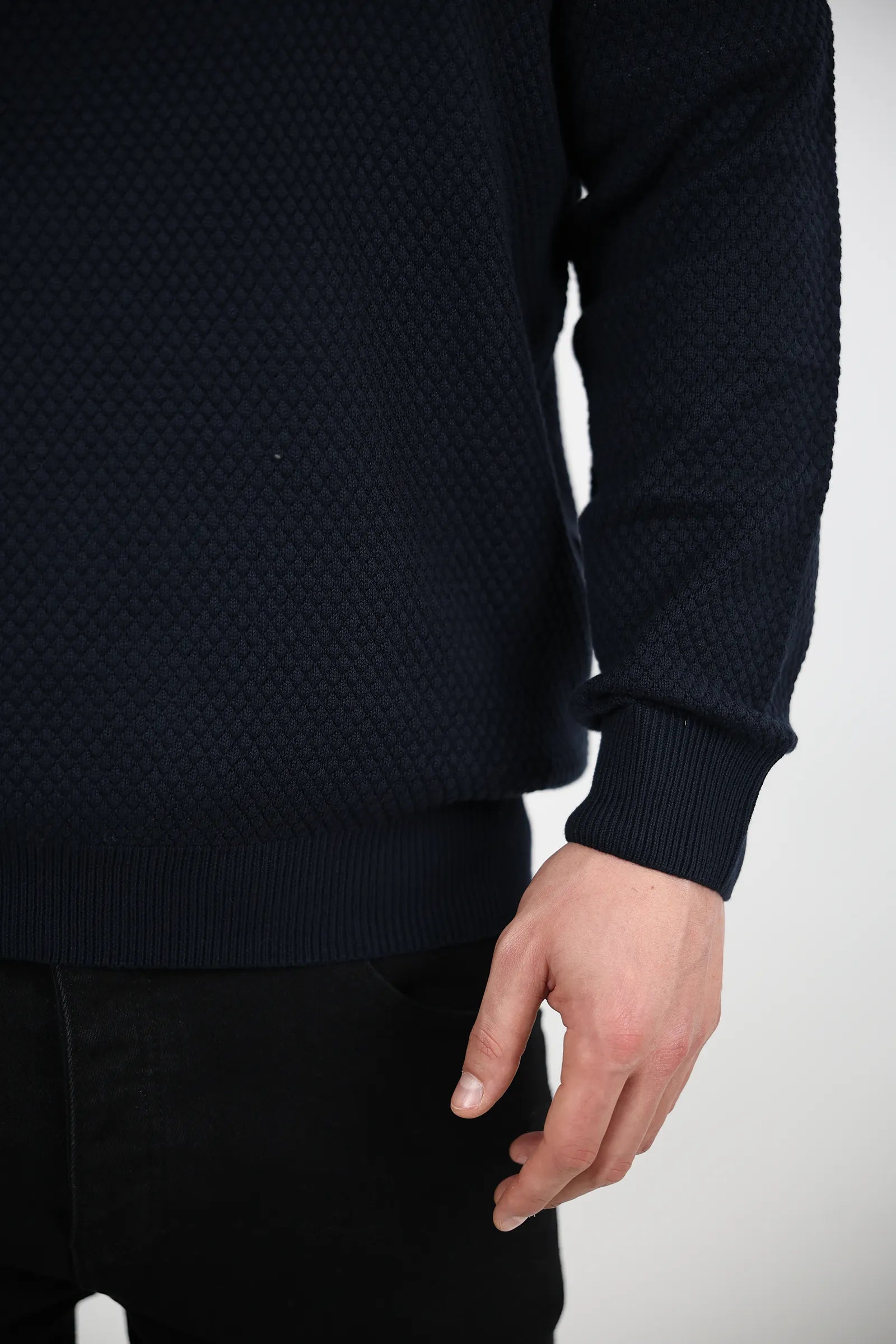 XHEMPER turtleneck zip
