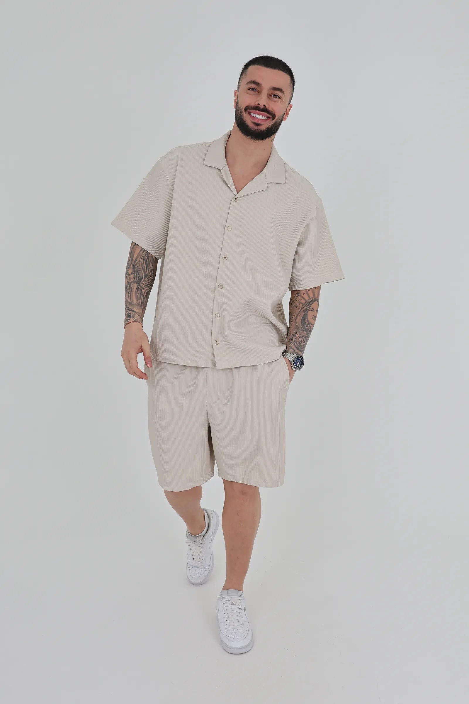 Kemishe waffle knit