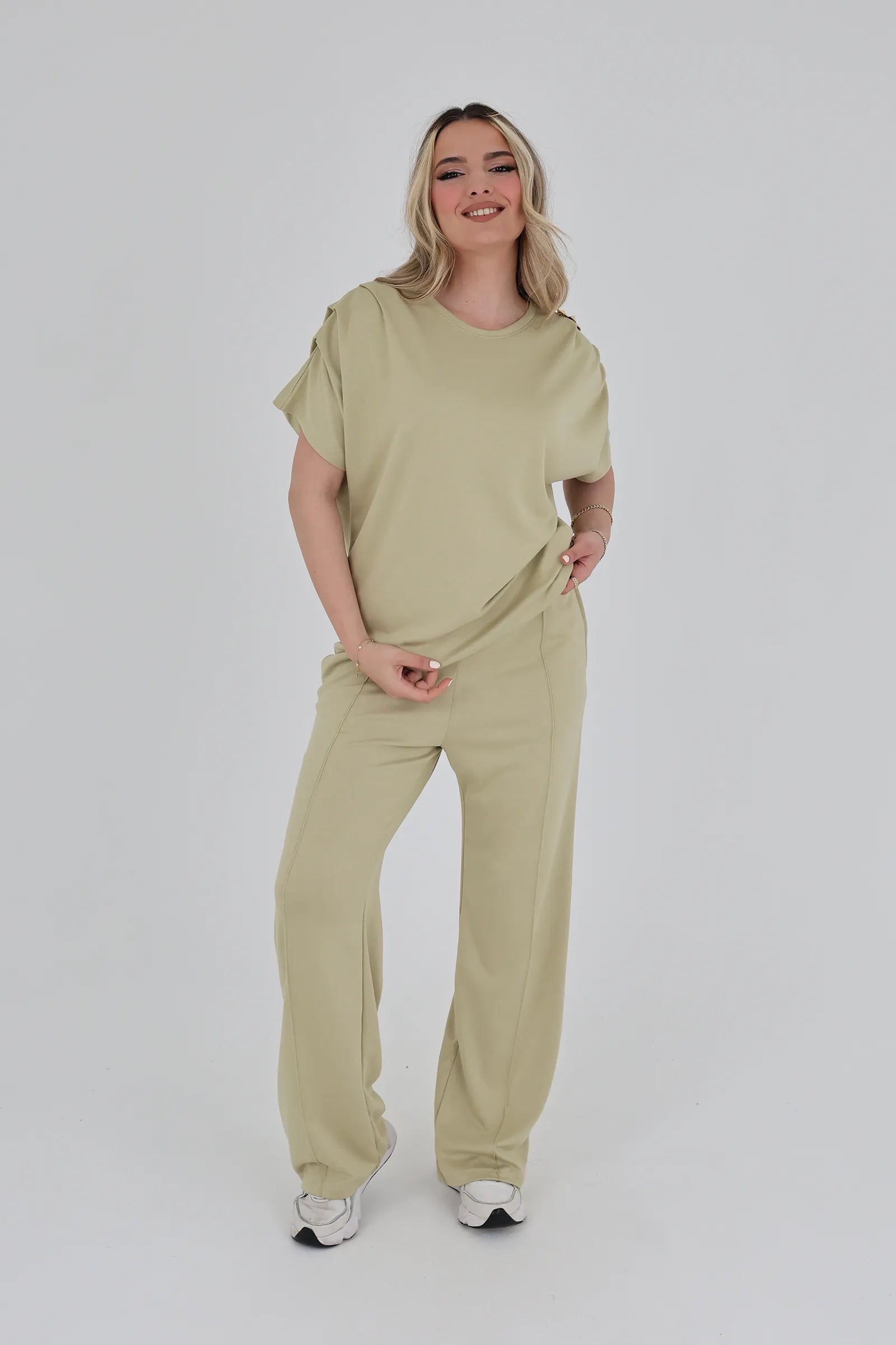 Trenerka wide leg joggers